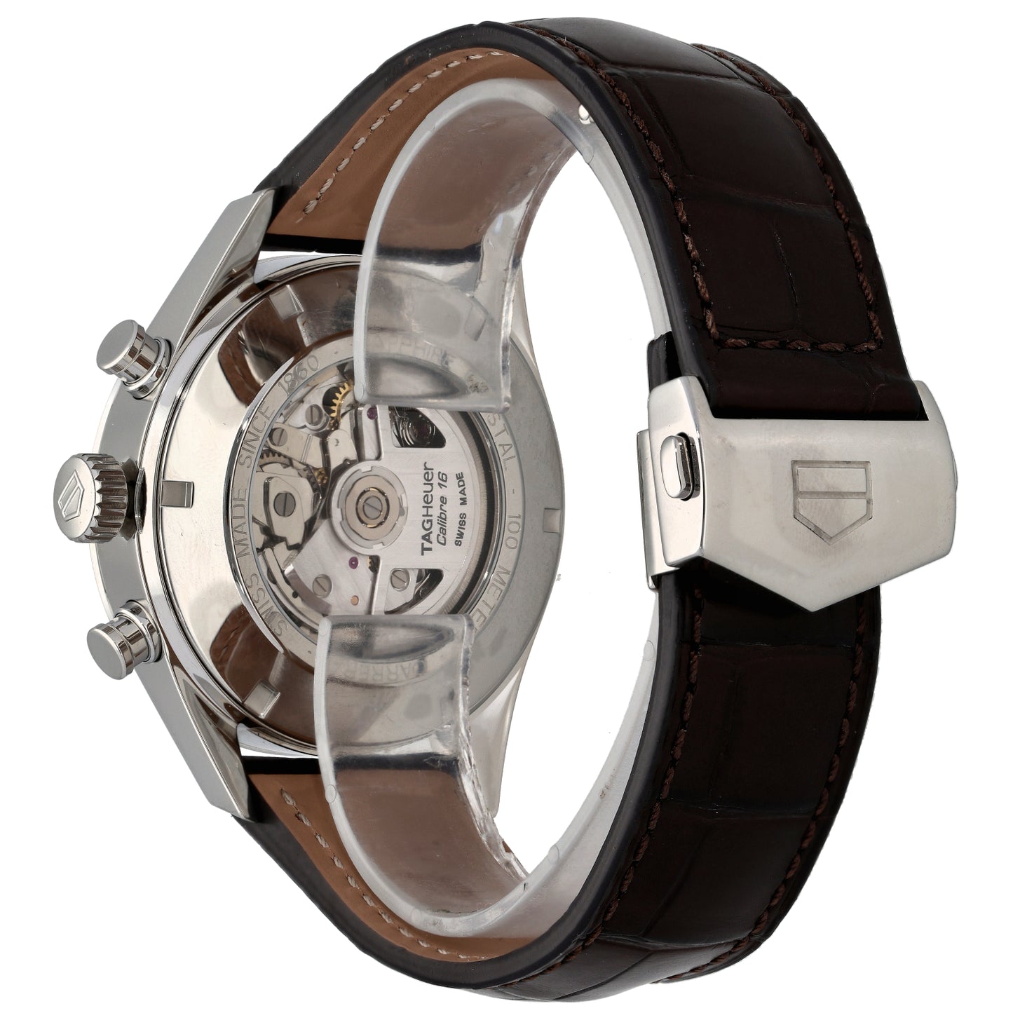 Tag Heuer Carrera CV2A1AC 43mm Stainless Steel Watch