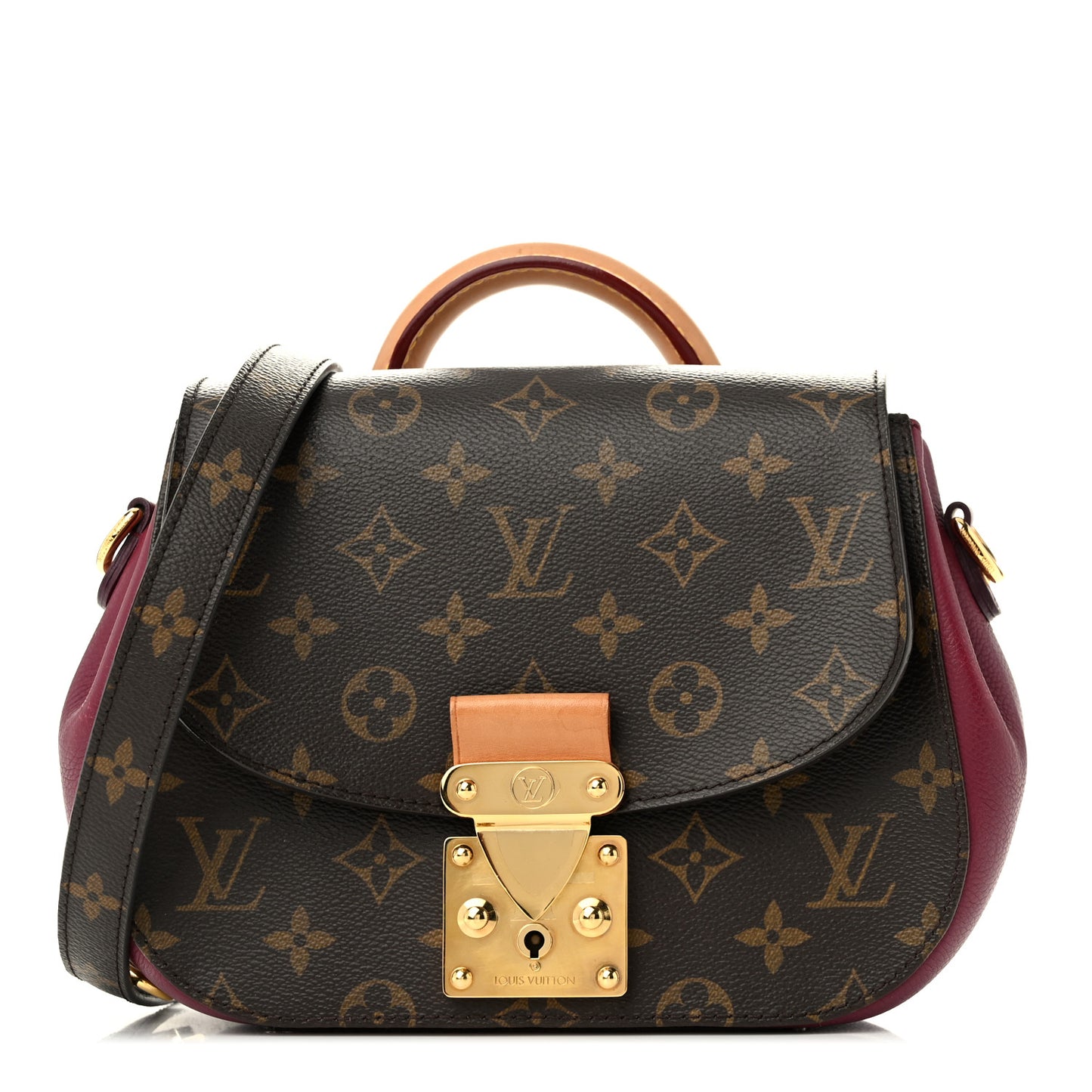 Louis Vuitton Monogram Eden PM Aurore Coated Canvas Bag - Brown