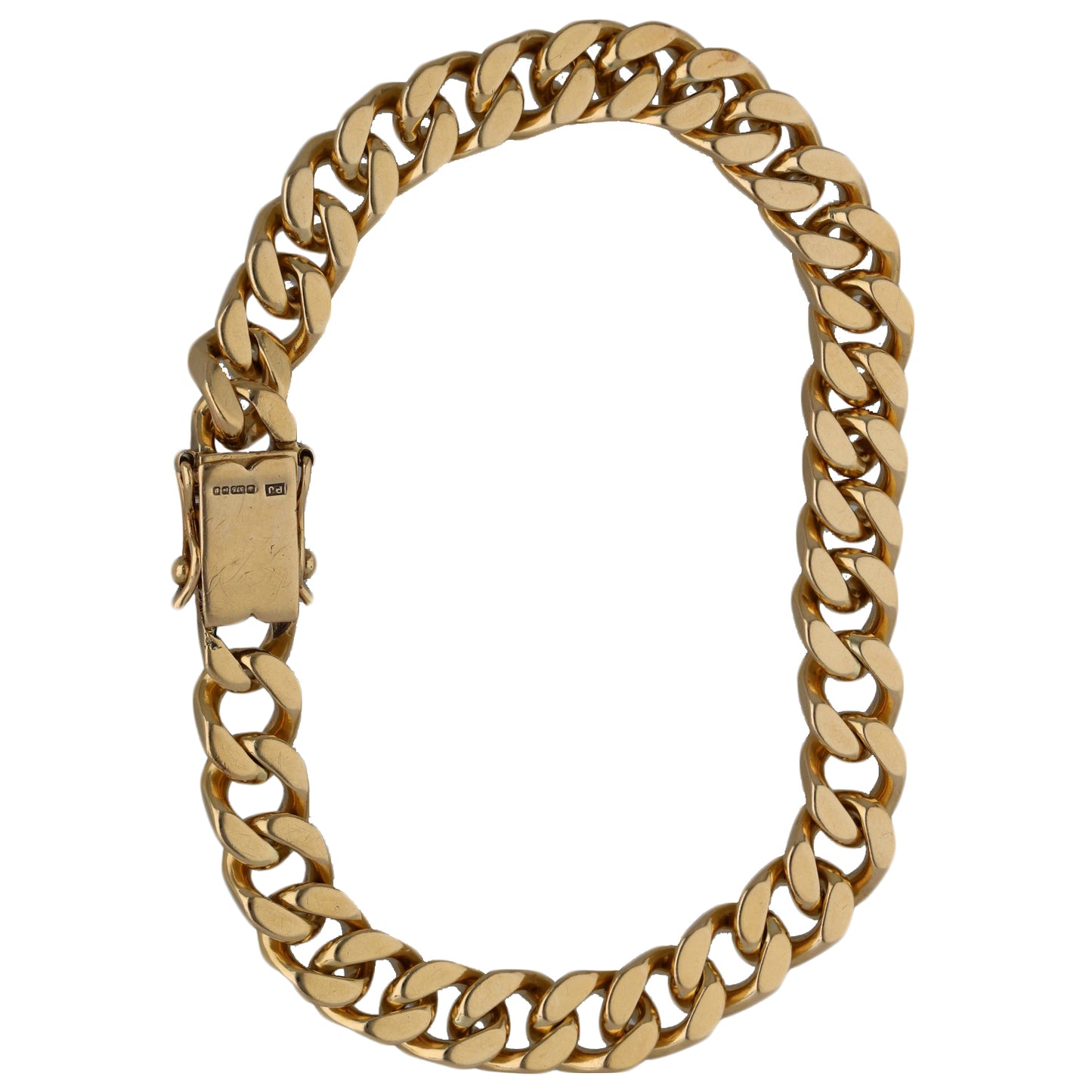 9ct Gold Curb Bracelet