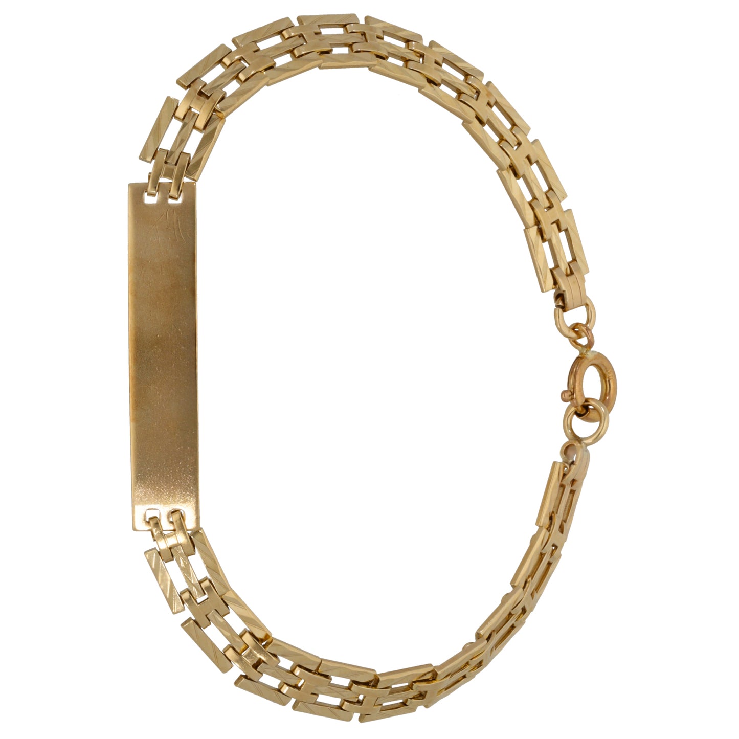 9ct Gold ID Bracelet