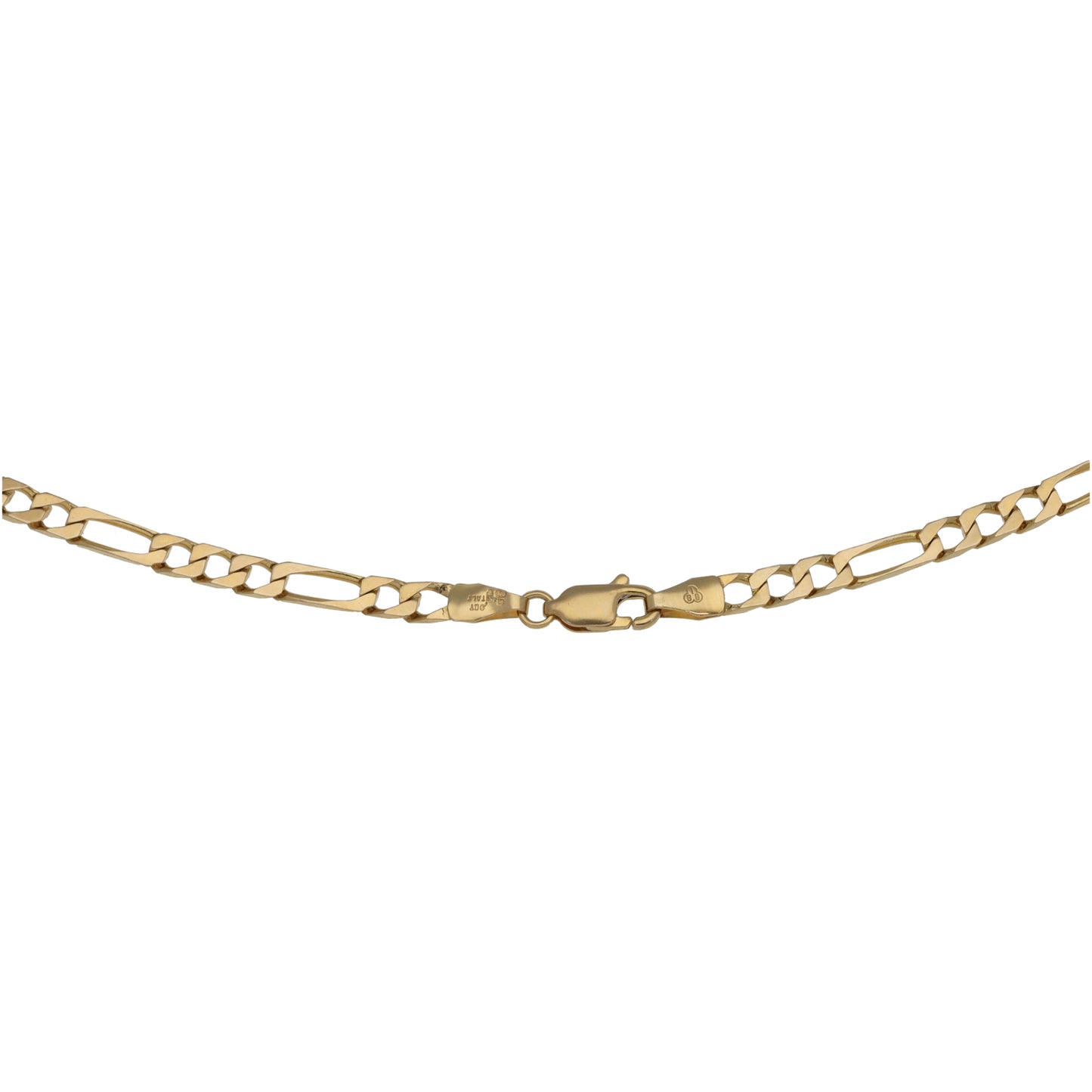 9ct Gold Figaro Chain 24"