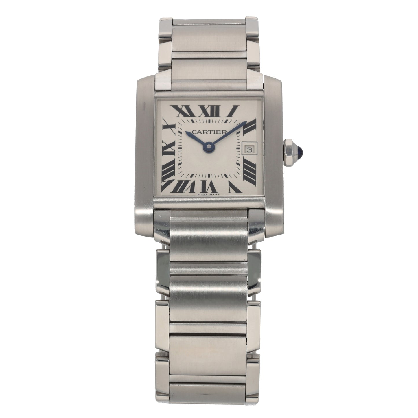 Cartier Tank Francaise W51011Q3 25mm Stainless Steel Watch