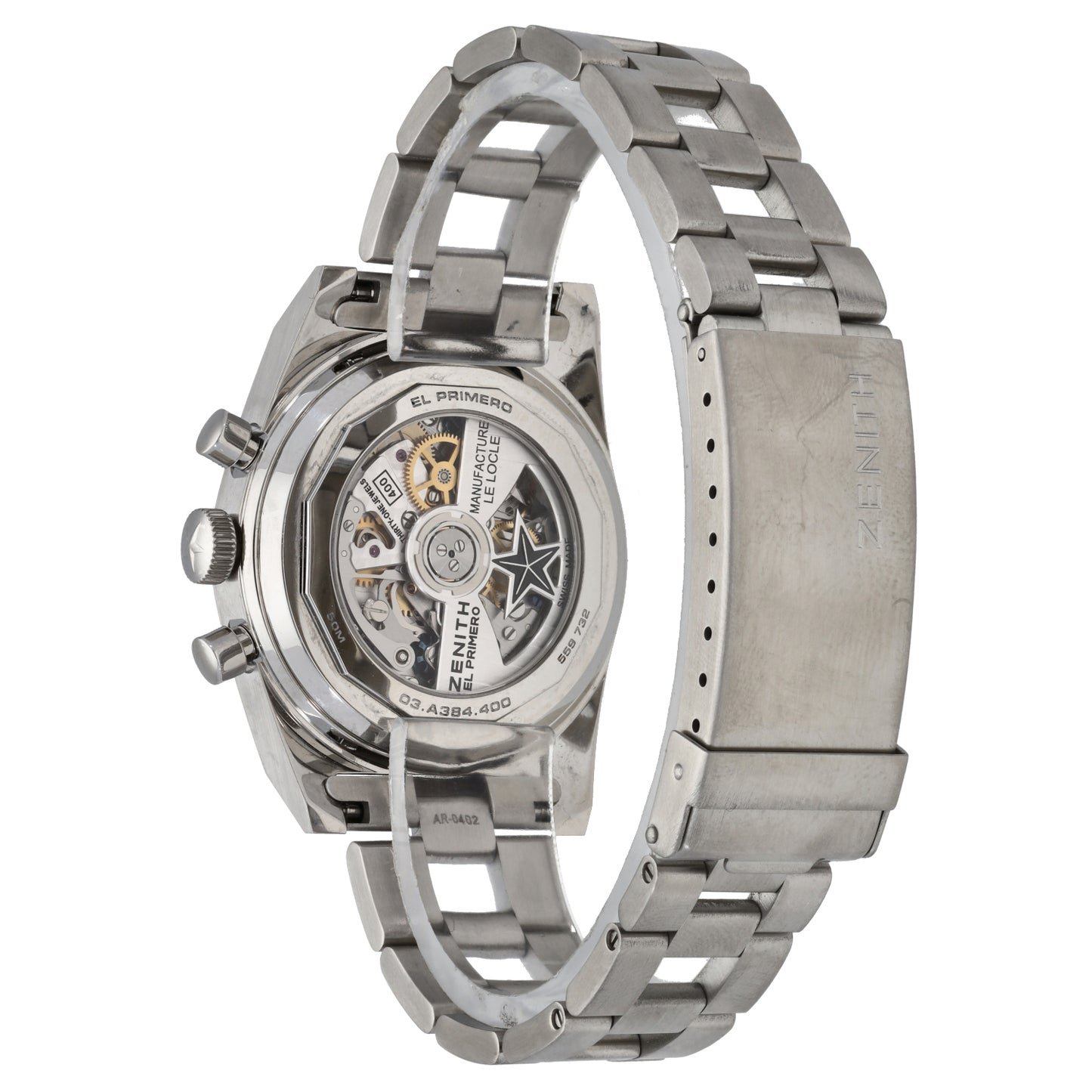 Zenith Chronomaster El Primero 03.A384.400/385.M38 37mm Stainless Steel Watch