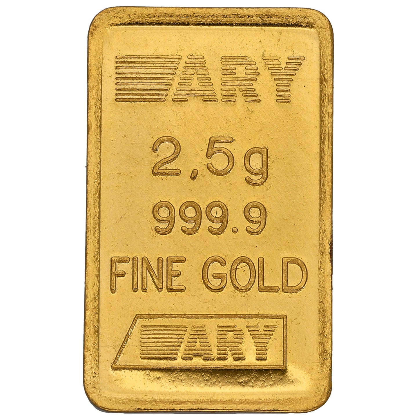 24ct 2.5g Gold Bar
