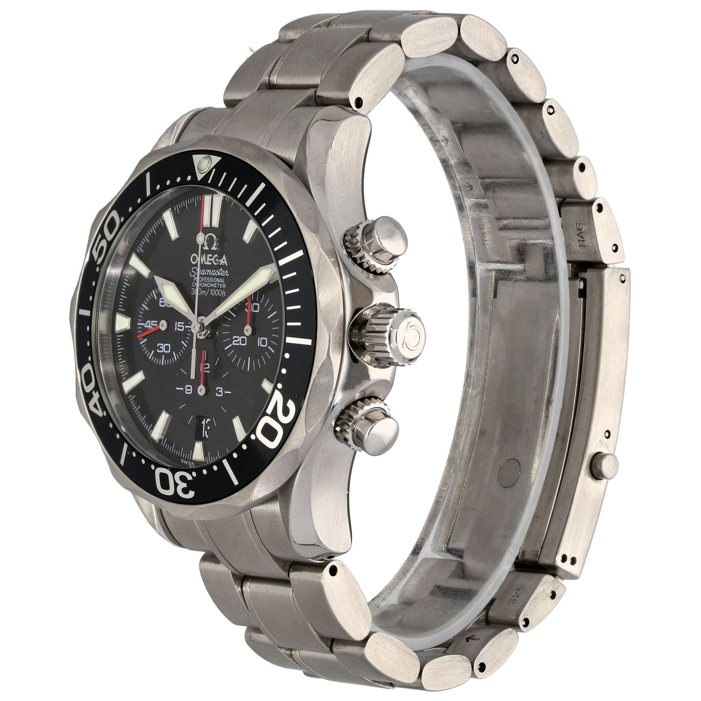 Omega Seamaster 41mm Stainless Steel Watch