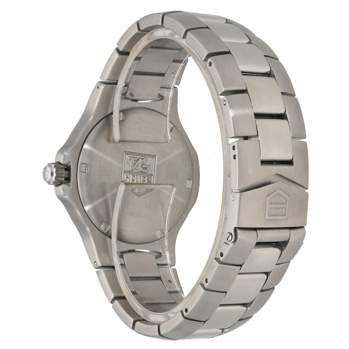 Tag Heuer Kirium WL1114, with stainless steel case and bracelet, rear image