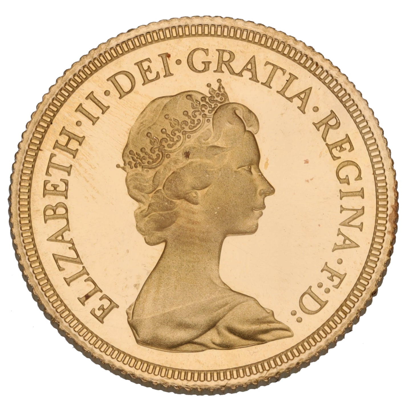 22ct Gold Queen Elizabeth II Full Sovereign Coin 1979