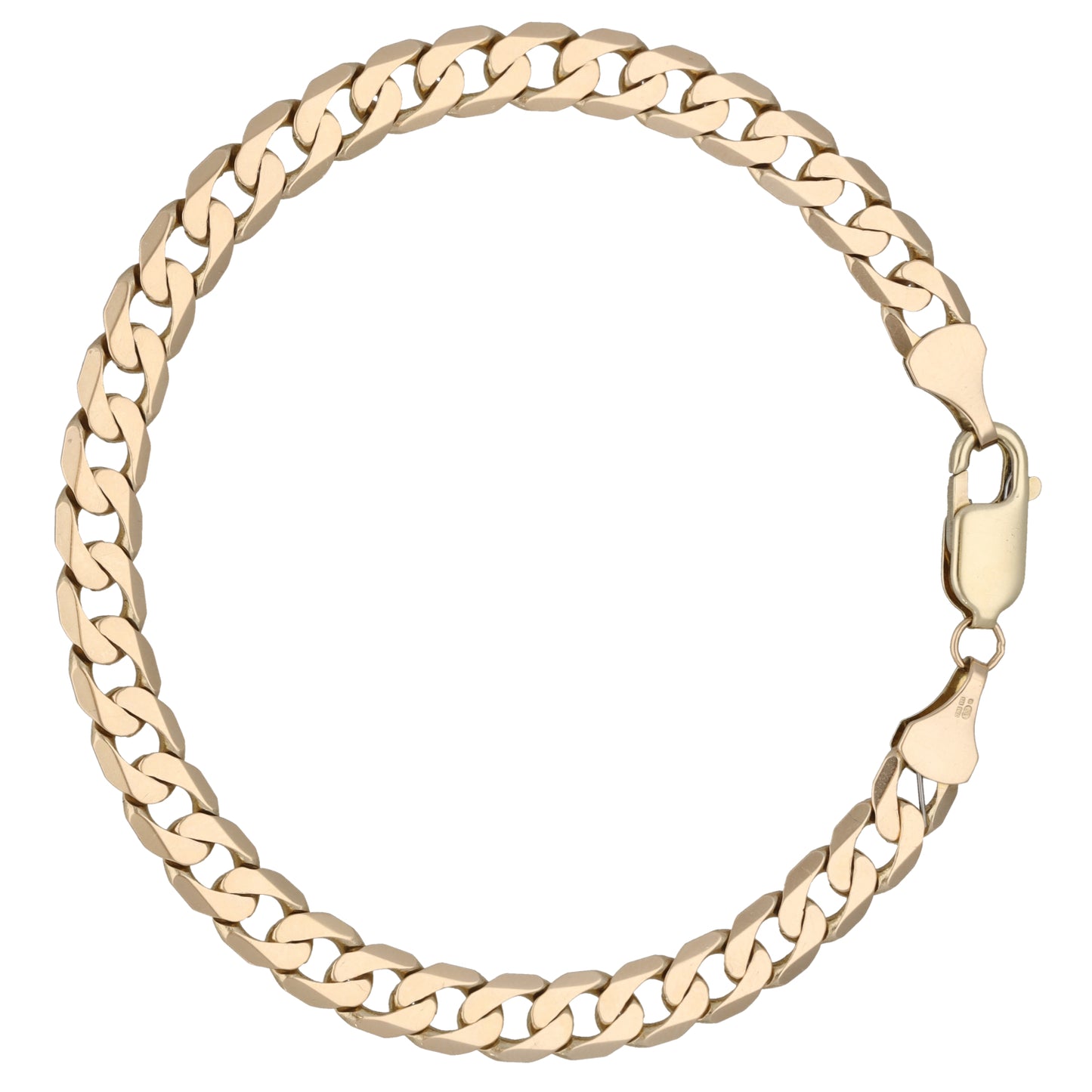 9ct Gold Curb Bracelet
