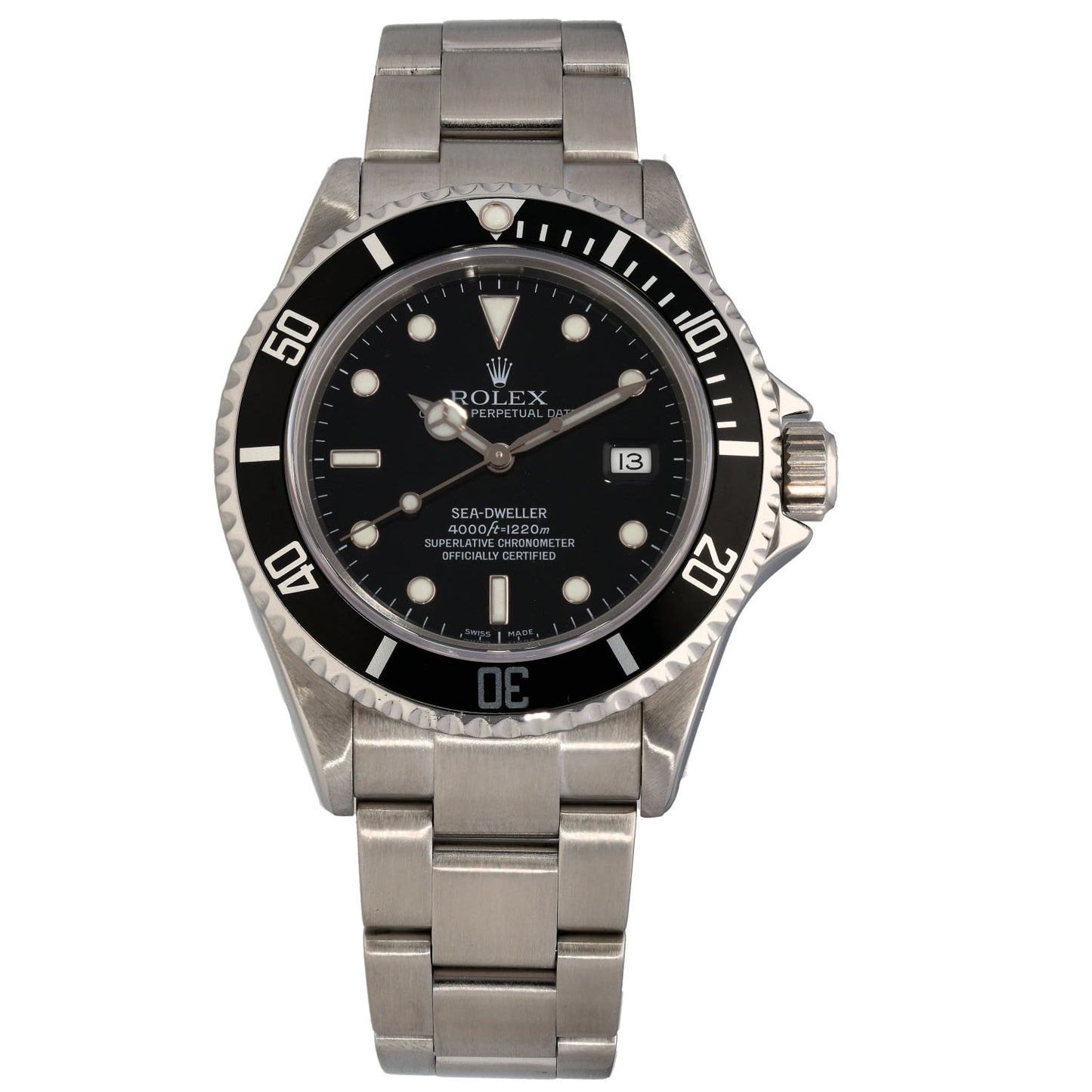 Rolex Sea Dweller 16600 40mm Stainless Steel Watch