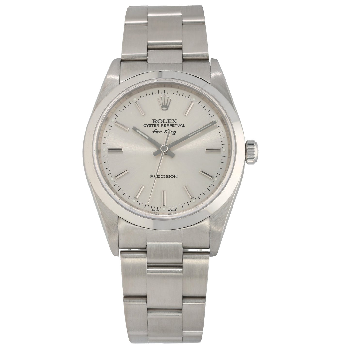 Rolex Air King 14000 34mm Stainless Steel Watch