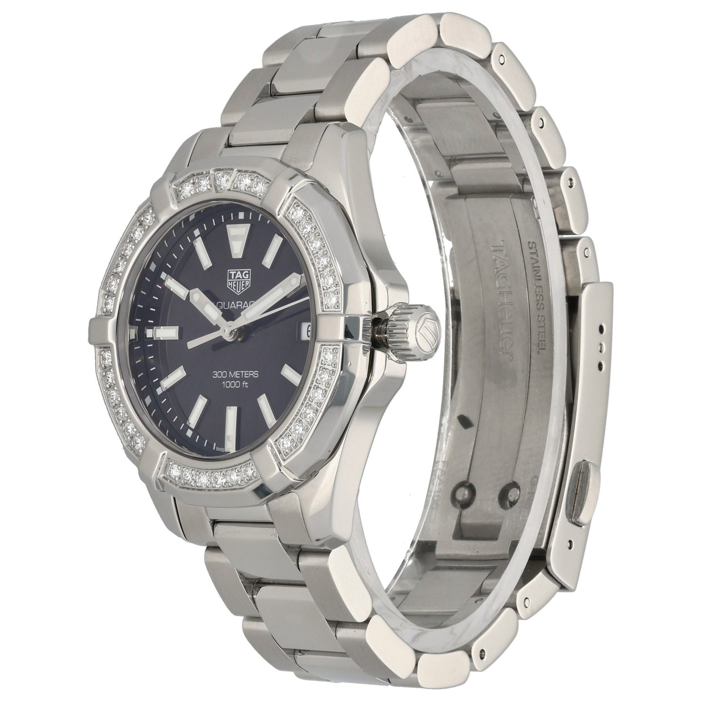 Tag Heuer Aquaracer WAY131P 35mm Stainless Steel Watch