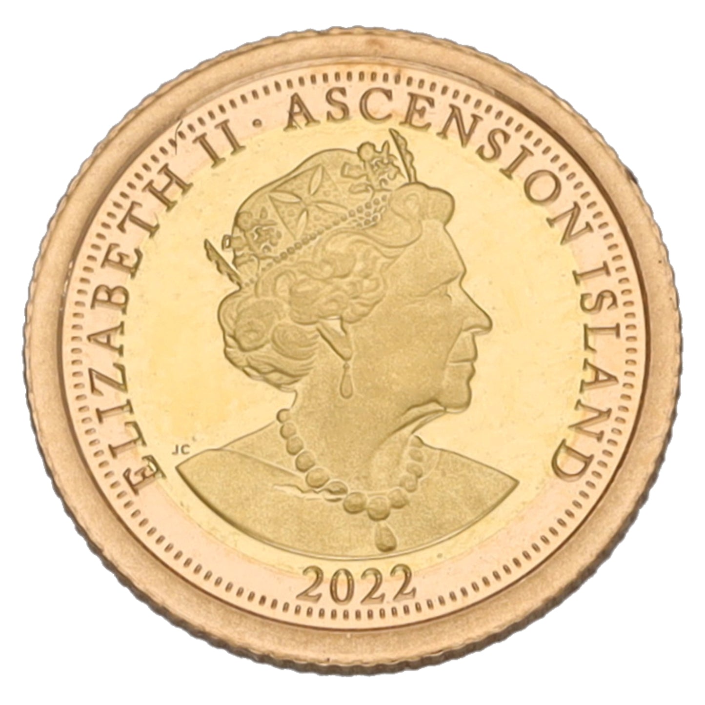 22ct Gold St George & Dragon Eighth Sovereign Coin 2022