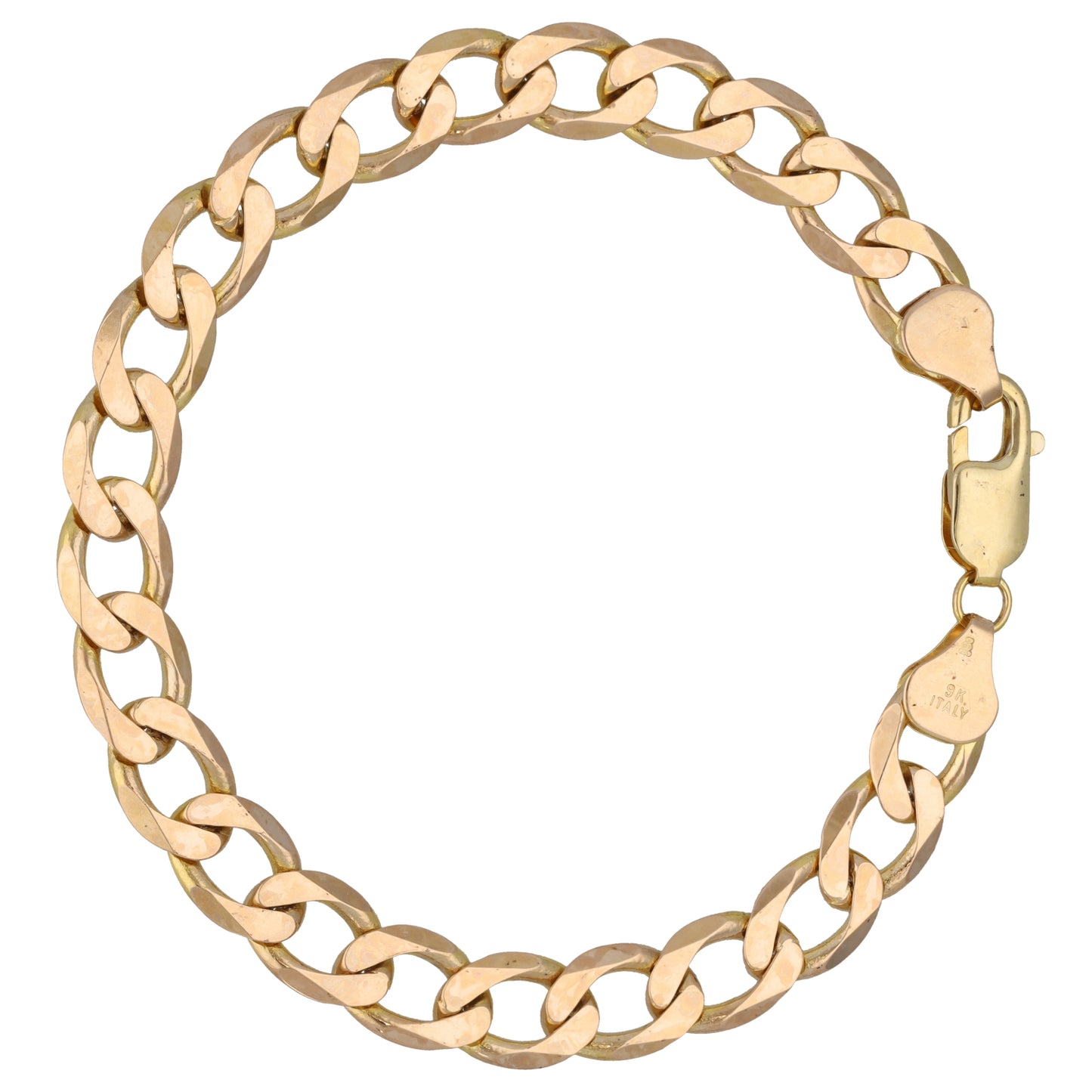 9ct Gold Curb Bracelet