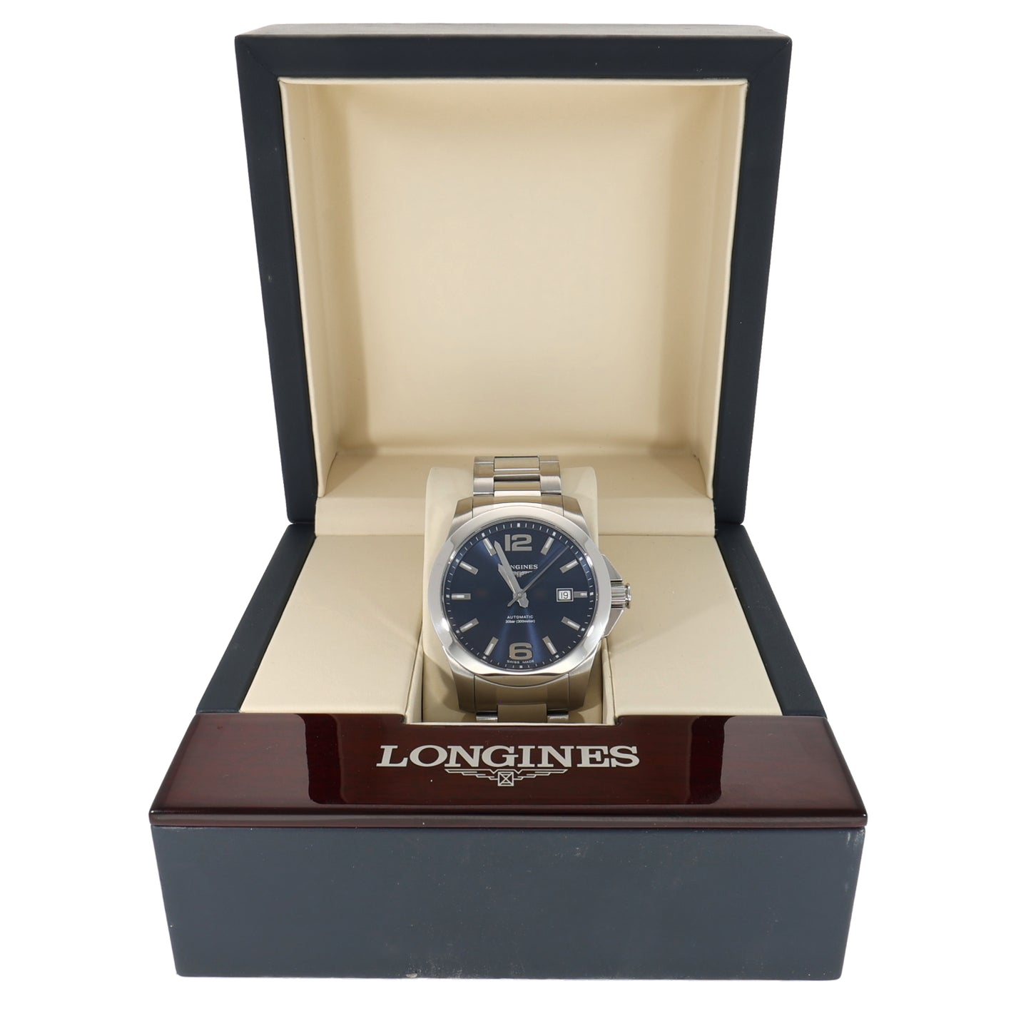 Longines Conquest L3.777.4 41mm Stainless Steel Watch
