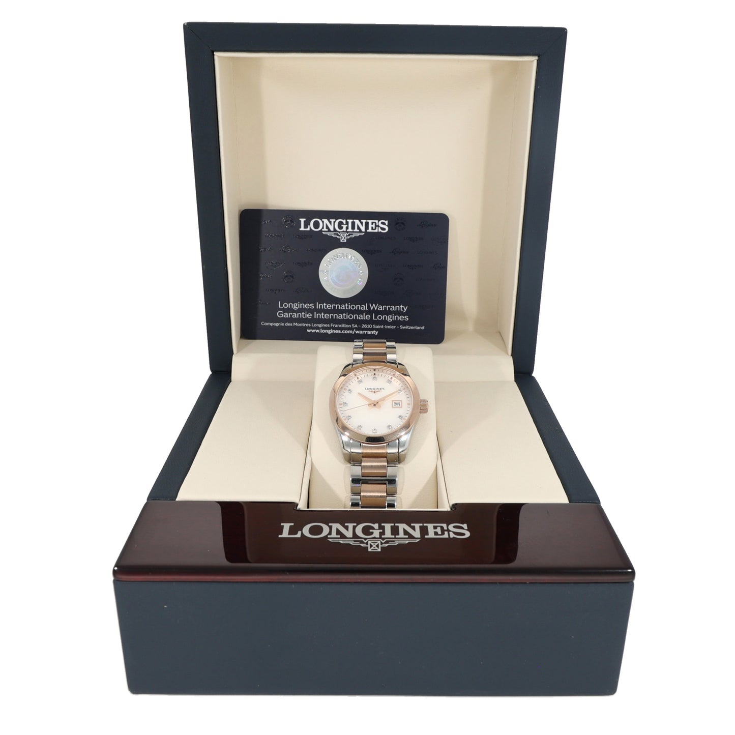 Longines Conquest Classic L2.286.3 29mm Bi-Colour Watch