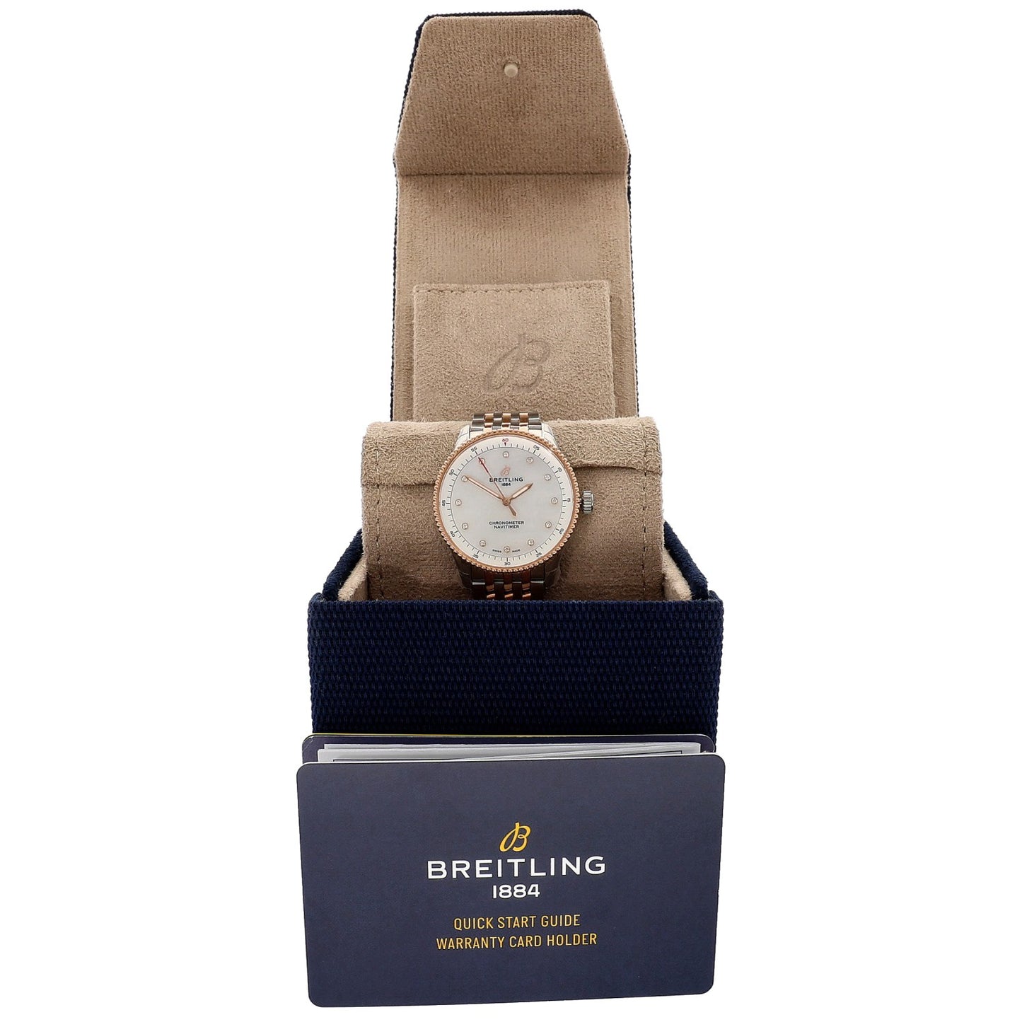 Breitling Navitimer U77320 32mm Bi-Colour Watch (Ex-Display)