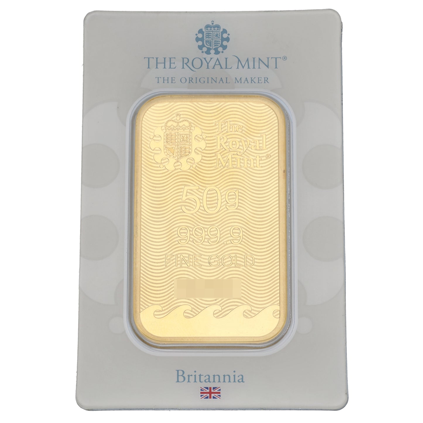 24ct 50g Gold Bar