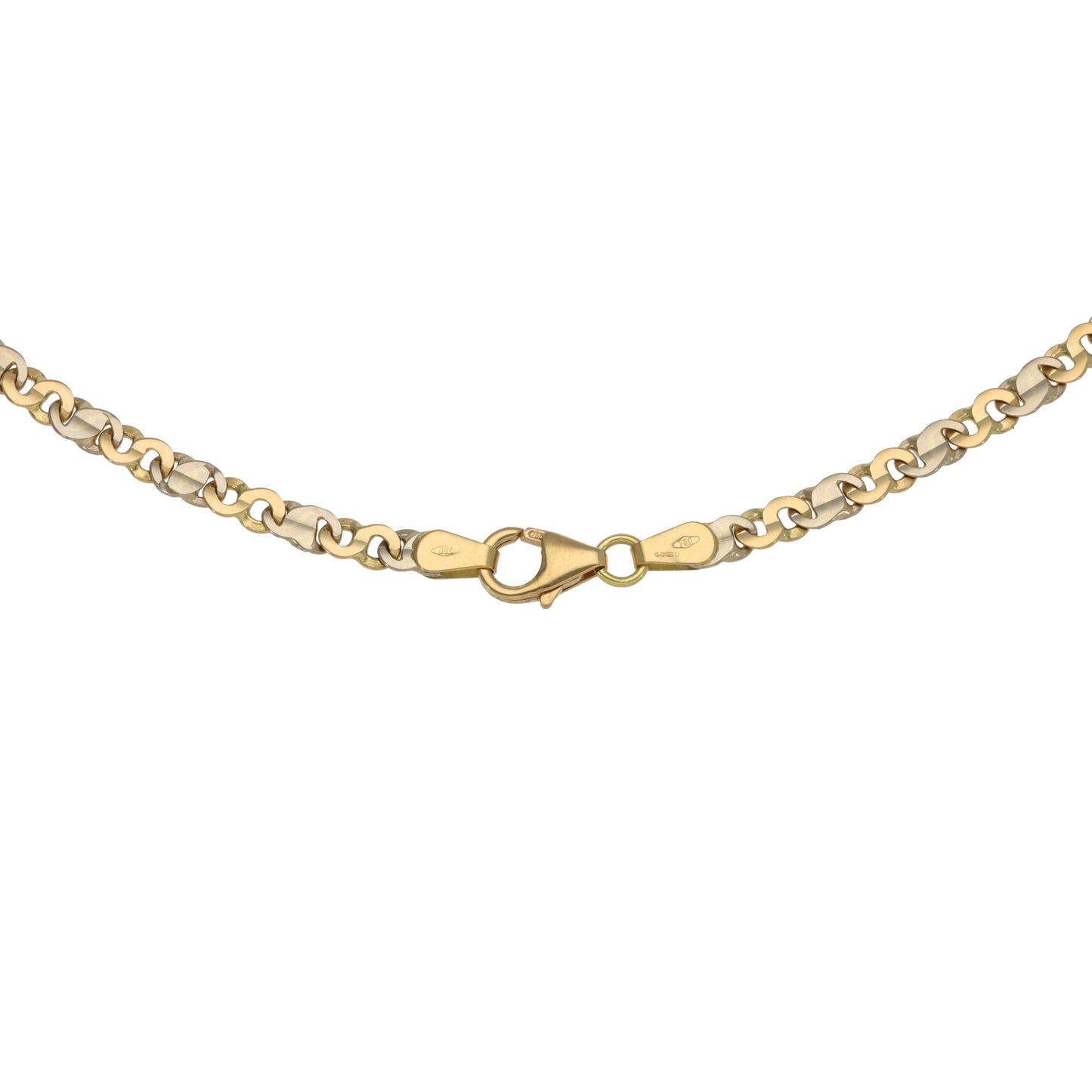 18ct Bicolour Gold Other Chain 20"