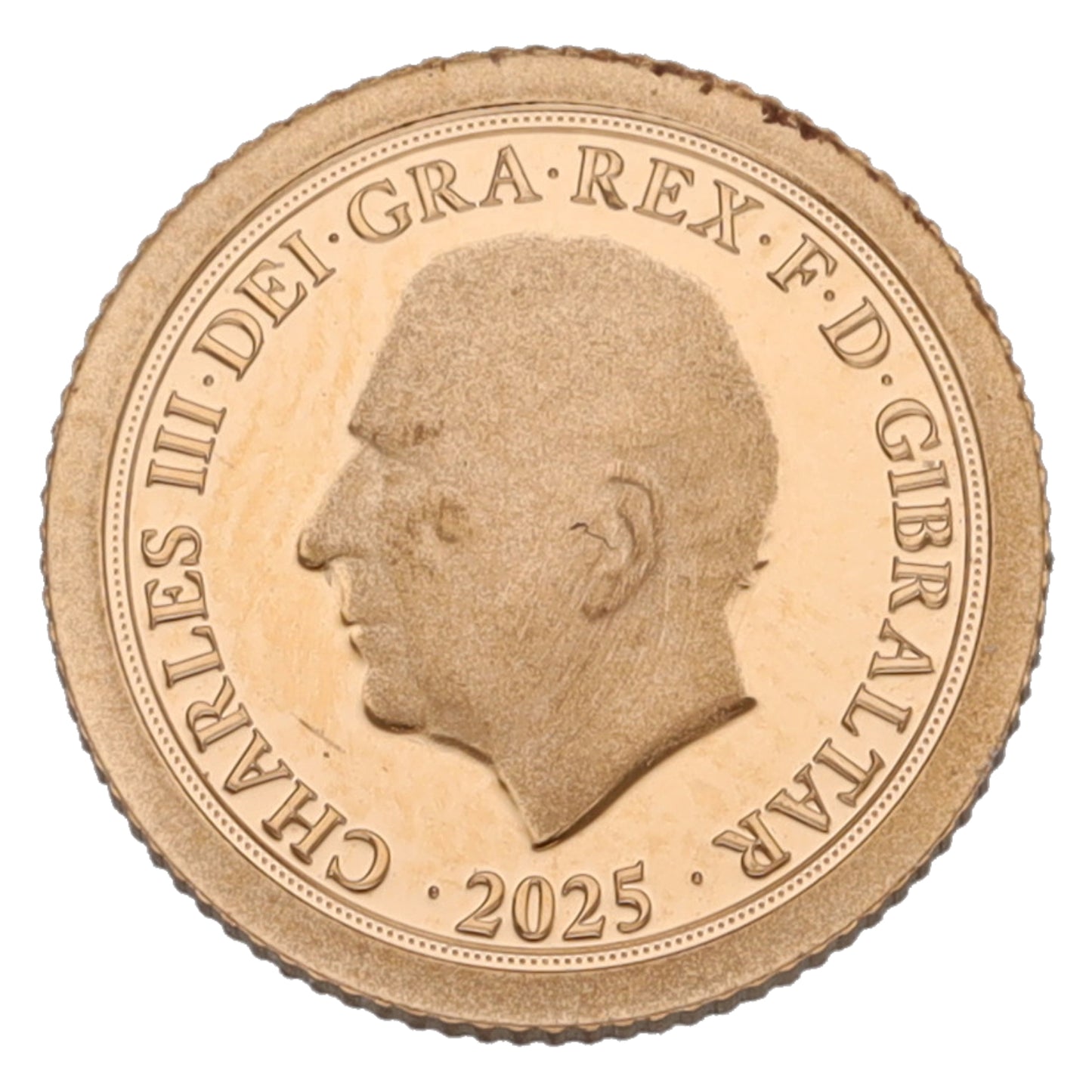 22ct Gold King Charles III Eighth Sovereign Coin 2025