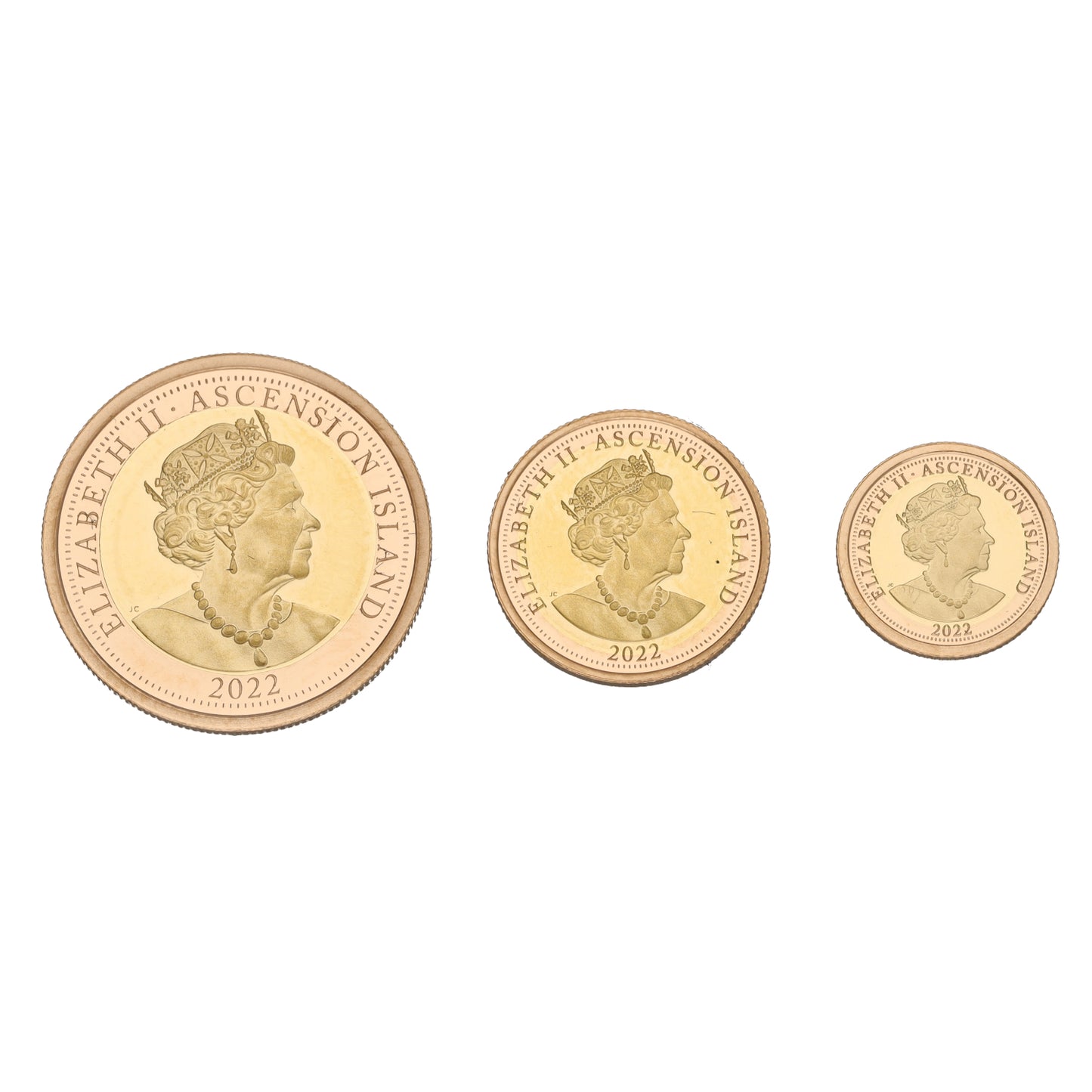 22ct Gold St George & Dragon Sovereign Coin Set 2022