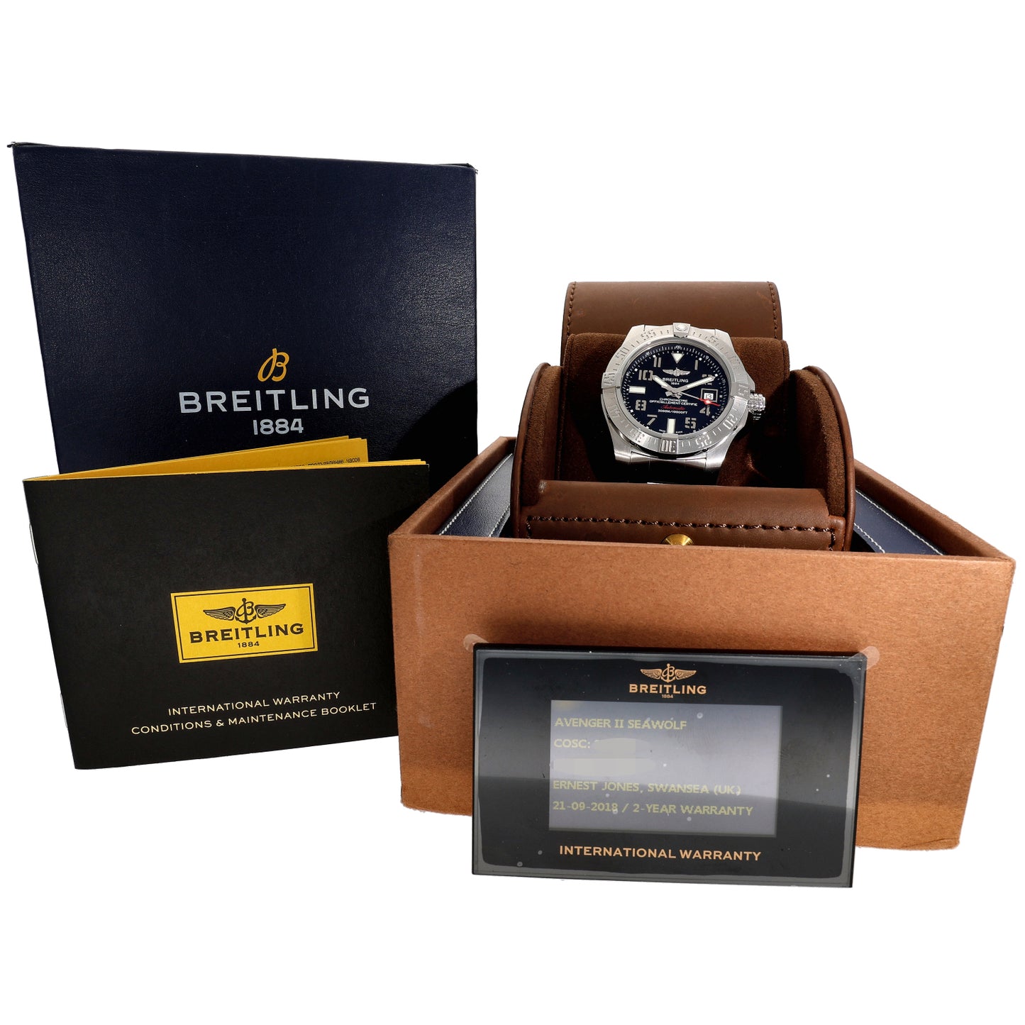 Breitling Avenger II Seawolf A17331 45mm Stainless Steel Watch
