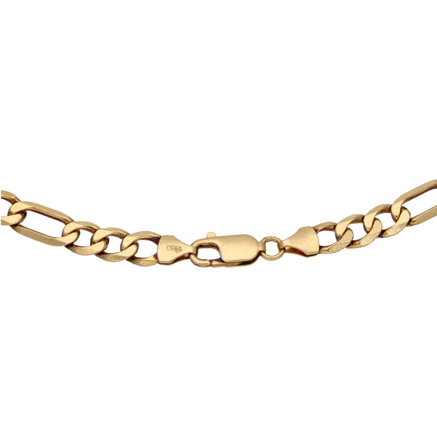 9ct Gold Figaro Chain 20"
