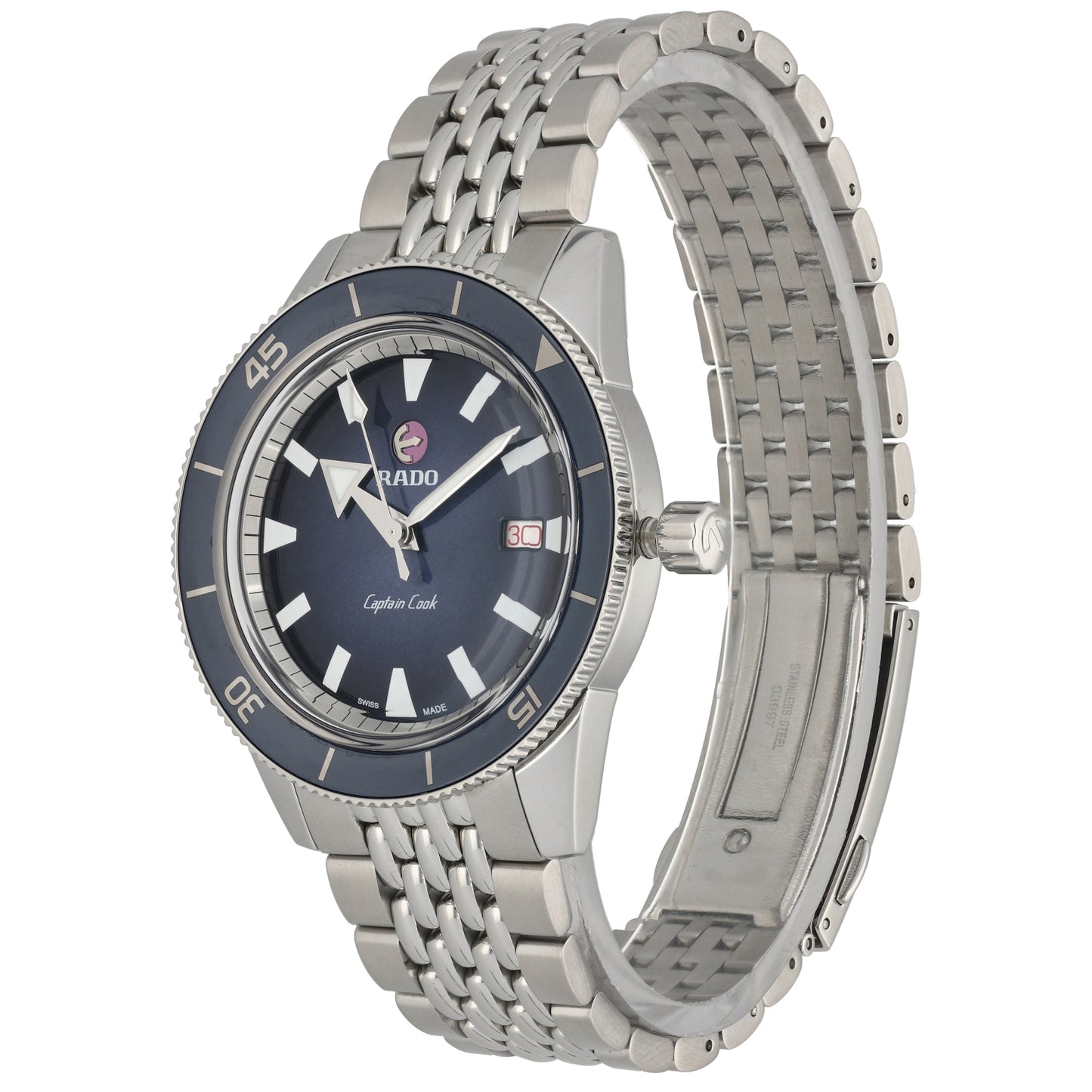 Rado Captain Cook 763.0505.3 42mm Stainless Steel Watch
