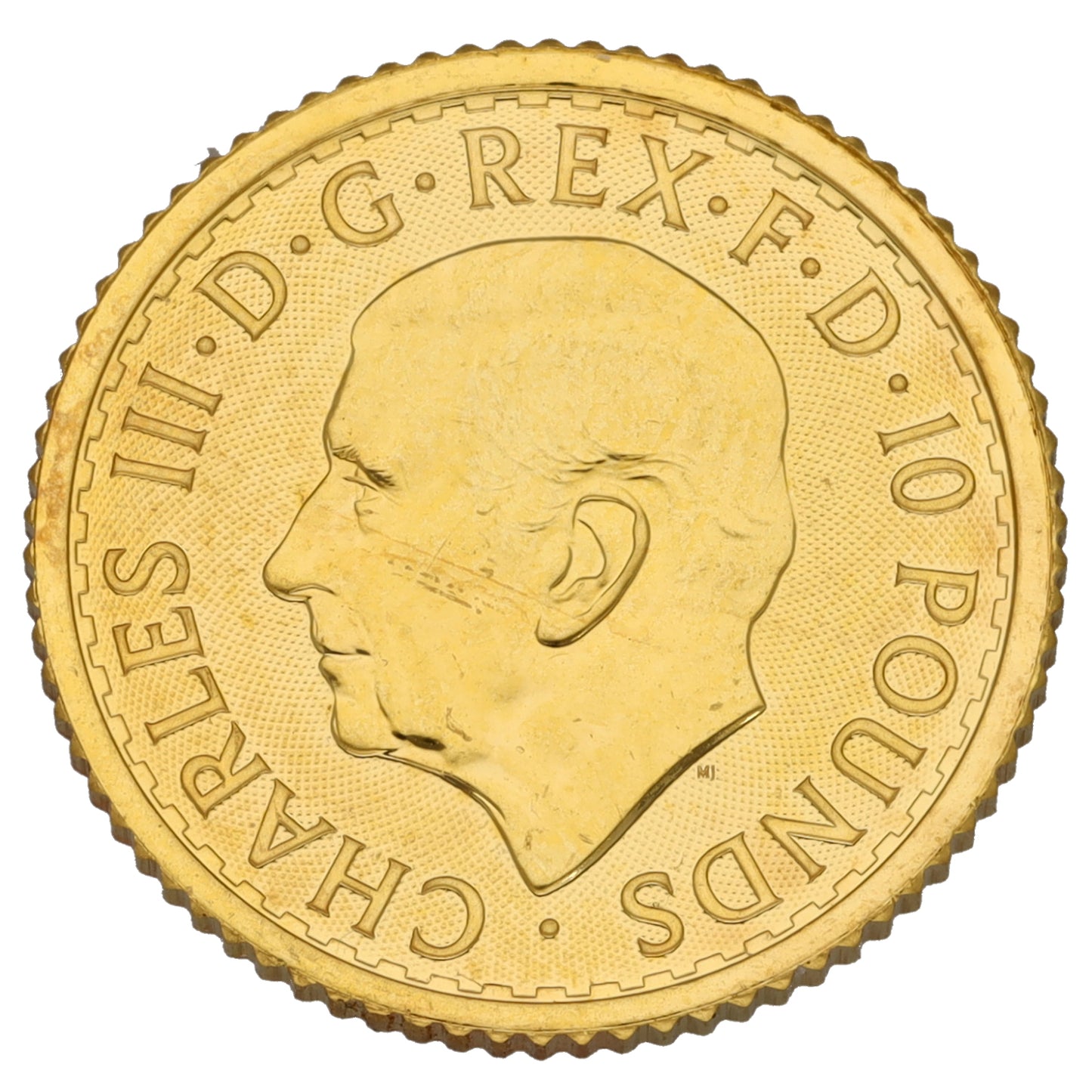 24ct Gold King Charles III 1/10 OZ Britannia Coin 2024