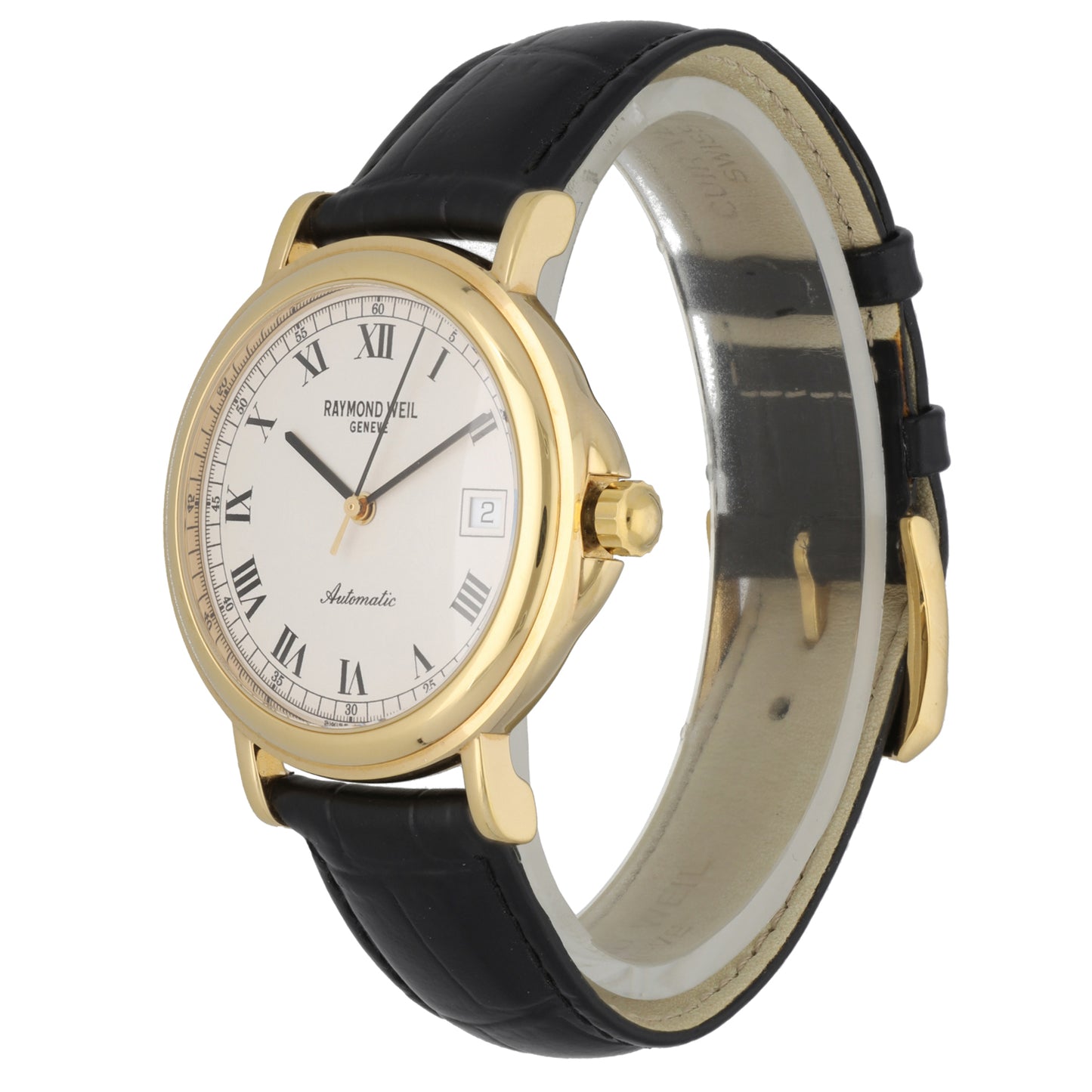 Raymond Weil Tradition 2834 36mm Gold Plated Watch