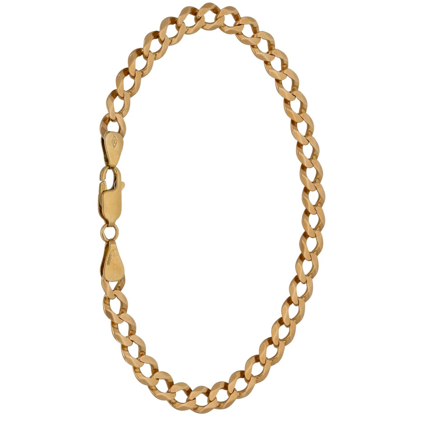 9ct Gold Curb Bracelet