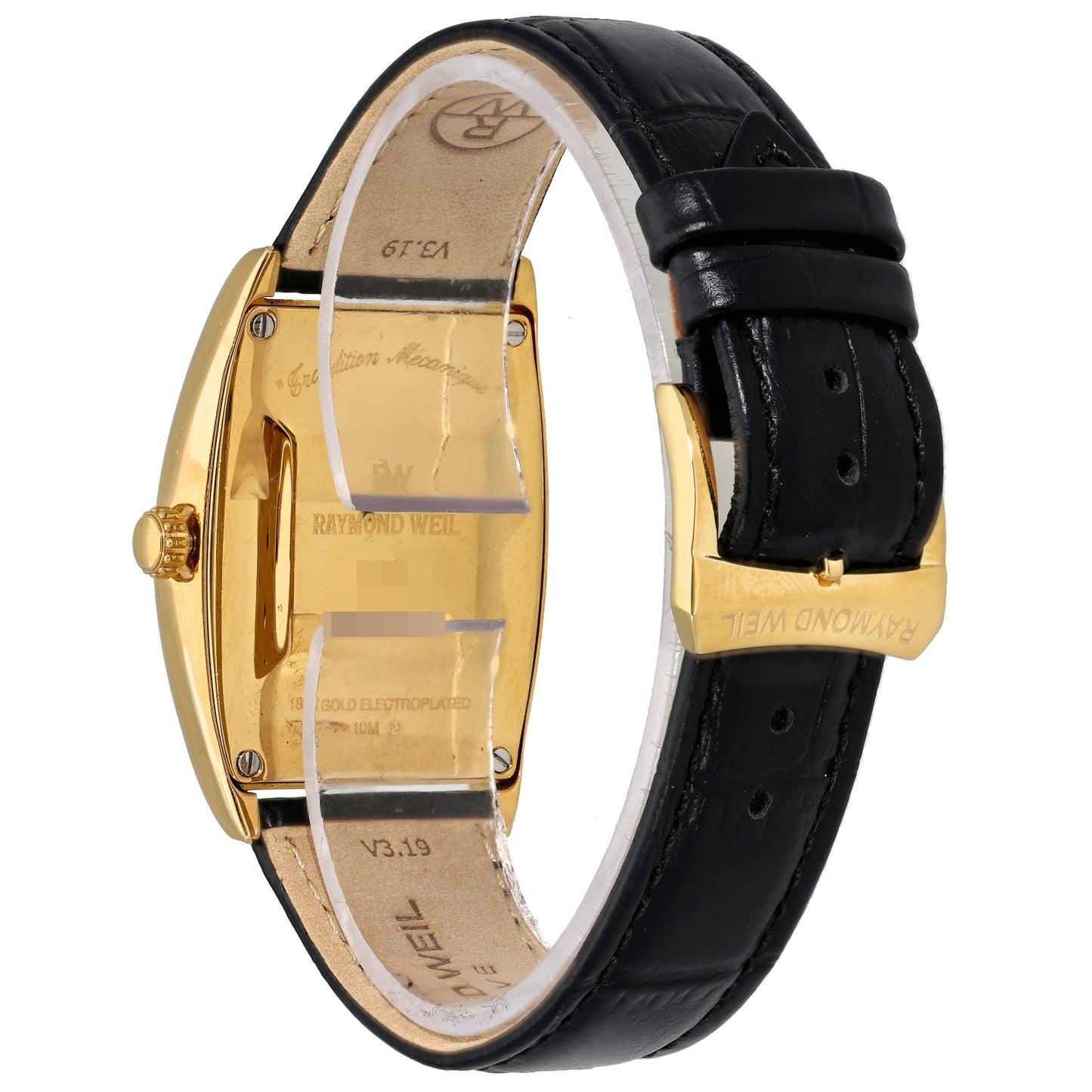 Raymond Weil Tradition Mecanique 2661 30mm Gold Plated Watch