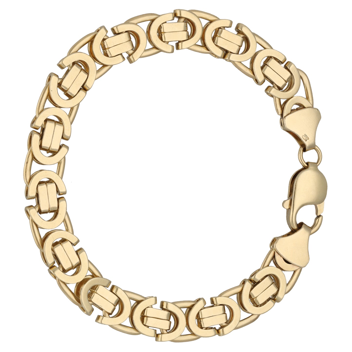 9ct Gold Byzantine Bracelet