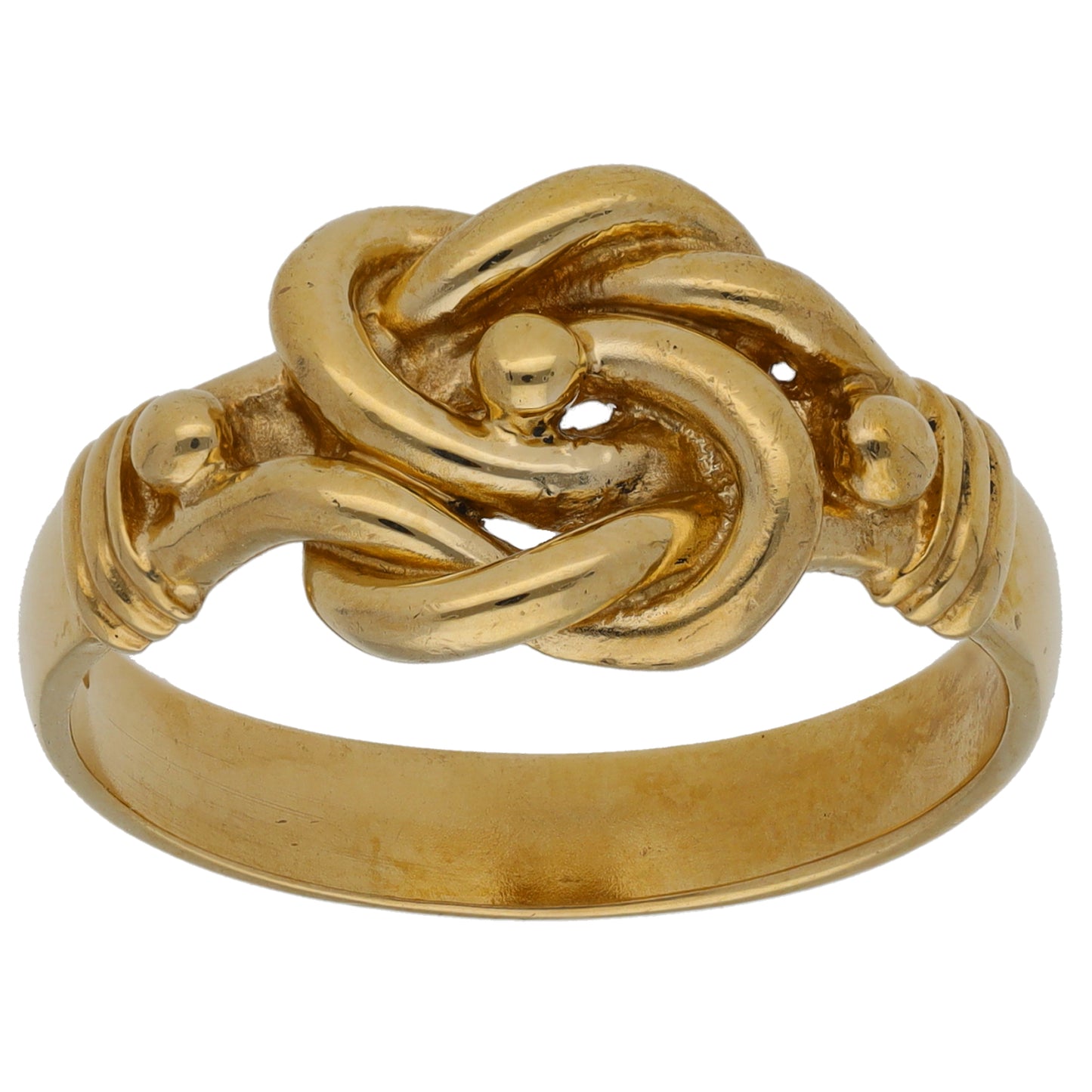 9ct Gold Knot Ring Size W