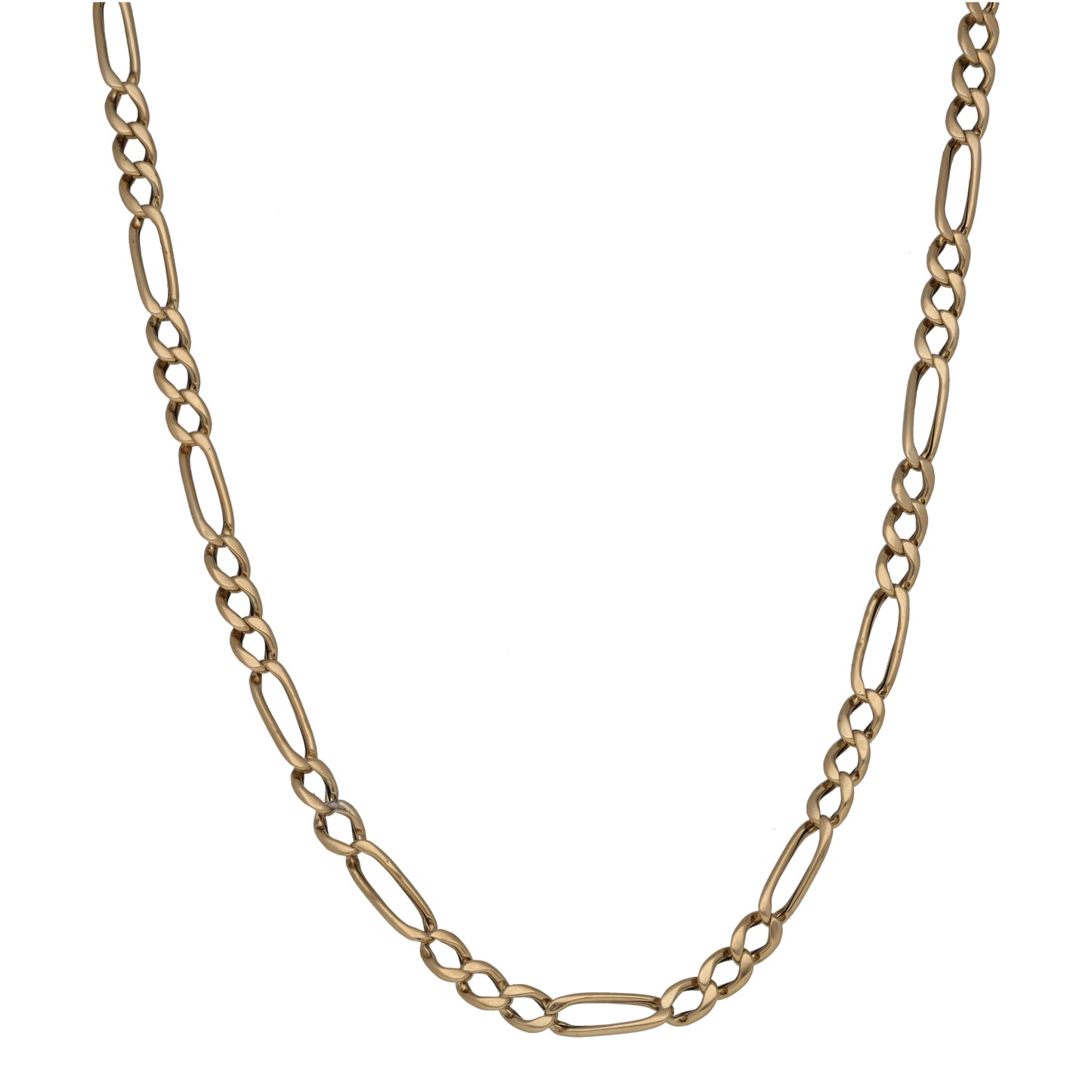 9ct Gold Figaro Chain 24"