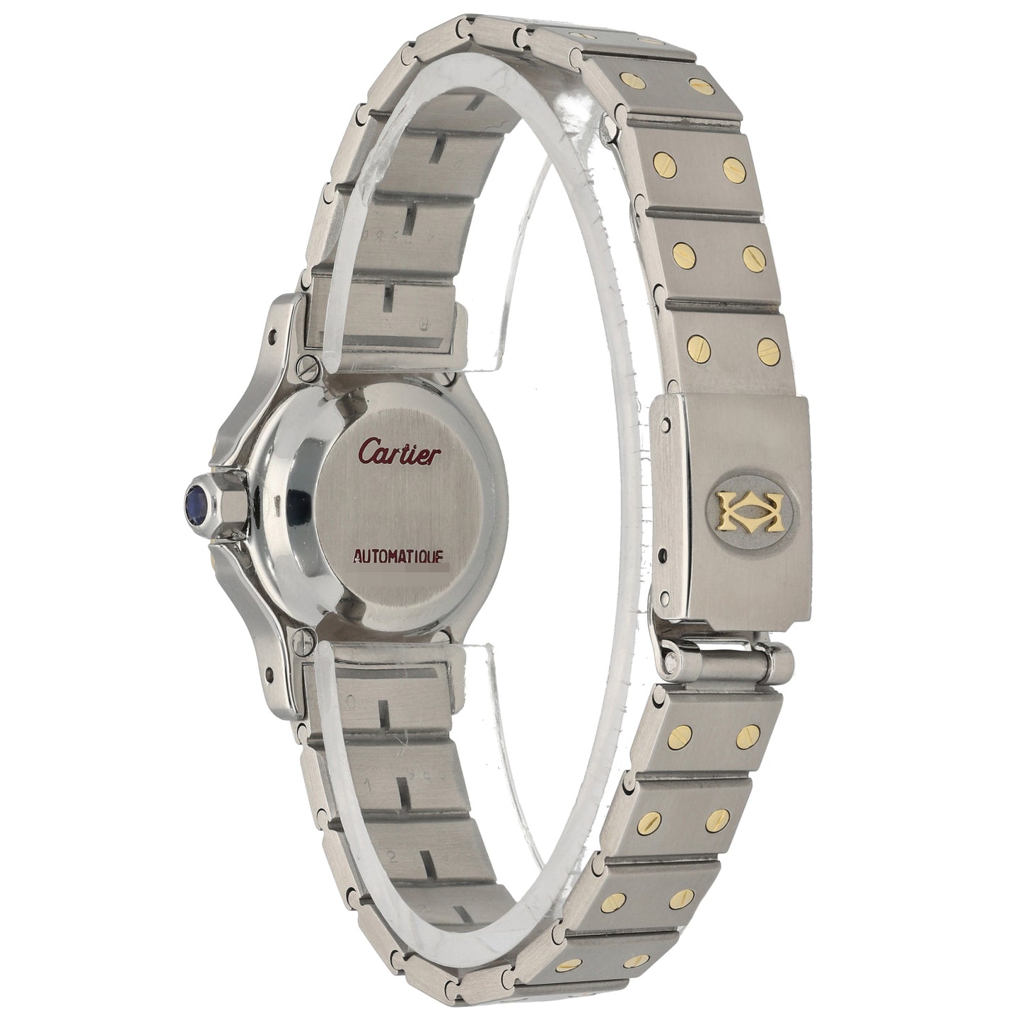Cartier Santos 23mm Bi-Colour Watch