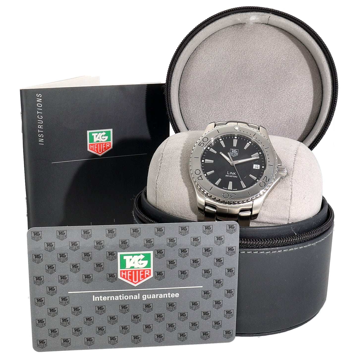 Tag Heuer Link WJ1110-0 39mm Stainless Steel Watch