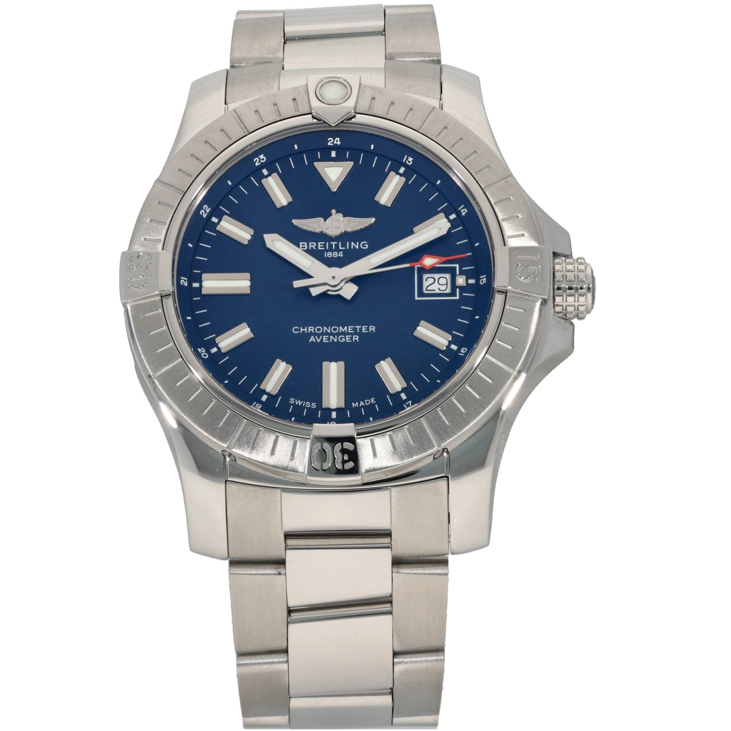 Breitling Avenger A17318 43mm Stainless Steel Watch