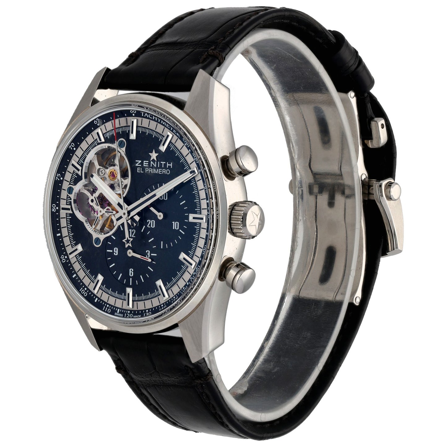 Zenith El Primero Chronomaster Open 03.2040.4061/21.C496 42mm Stainless Steel Watch