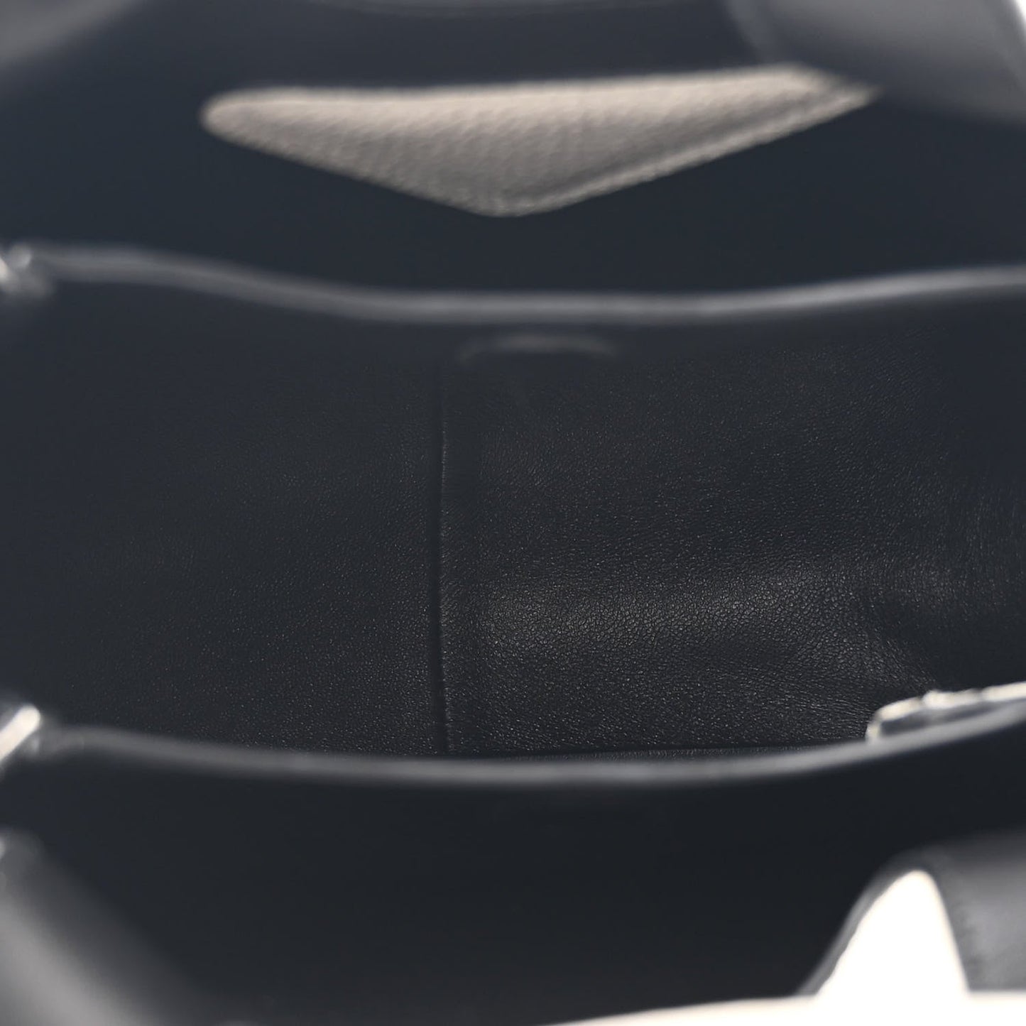 Prada Small Dynamique Tote Vitello Daino Leather Bag - White