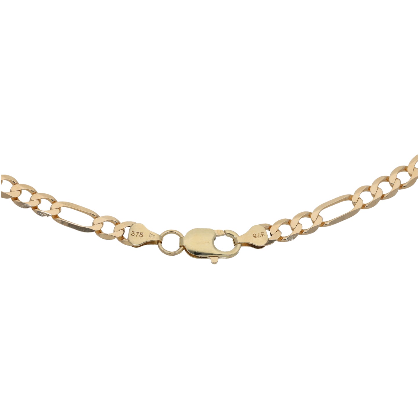9ct Gold Figaro Chain 24"