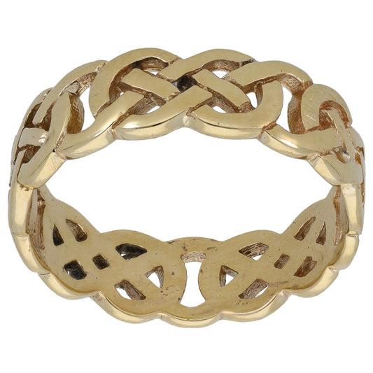 9ct Gold Alternative Ring Size Y