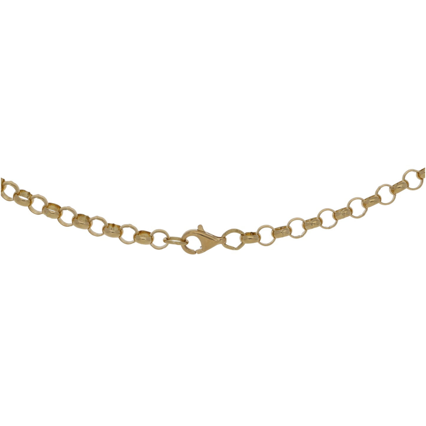 9ct Gold Belcher Chain 20"