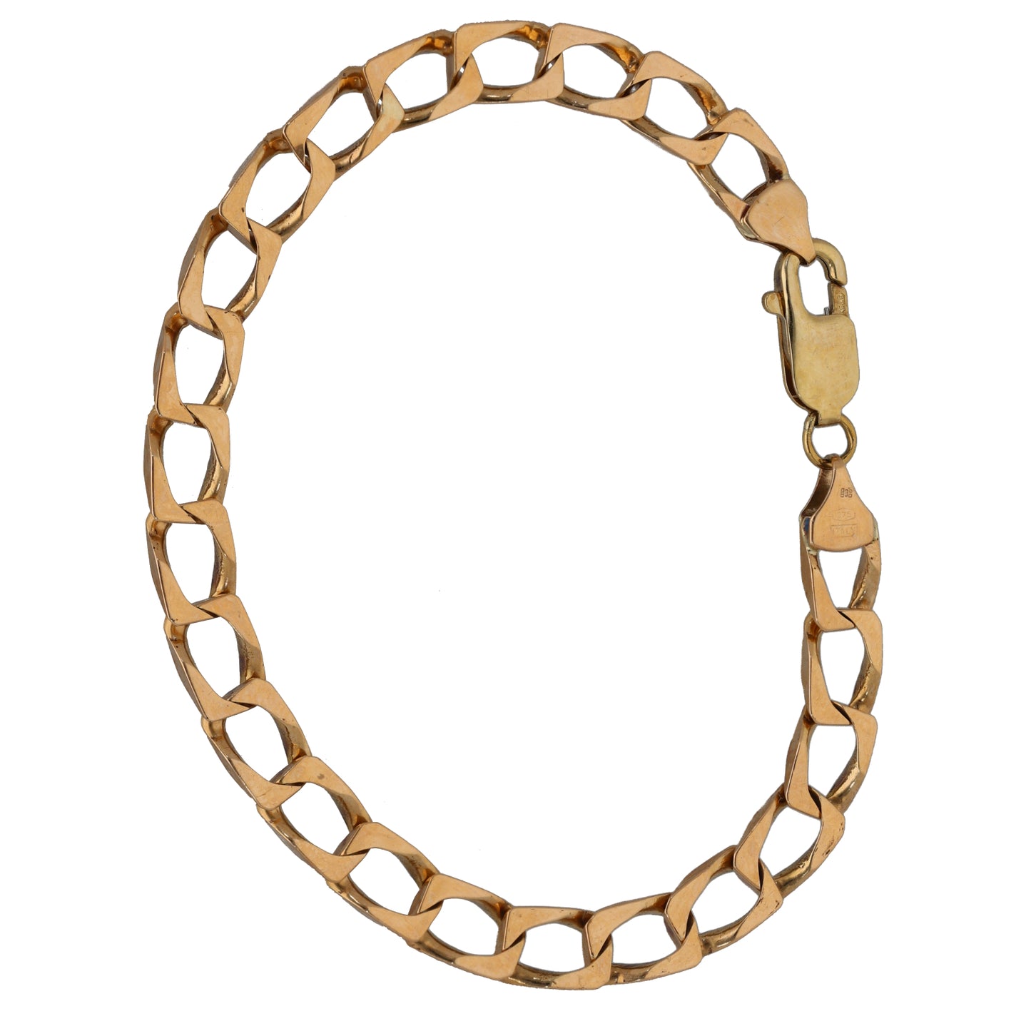 9ct Gold Curb Bracelet