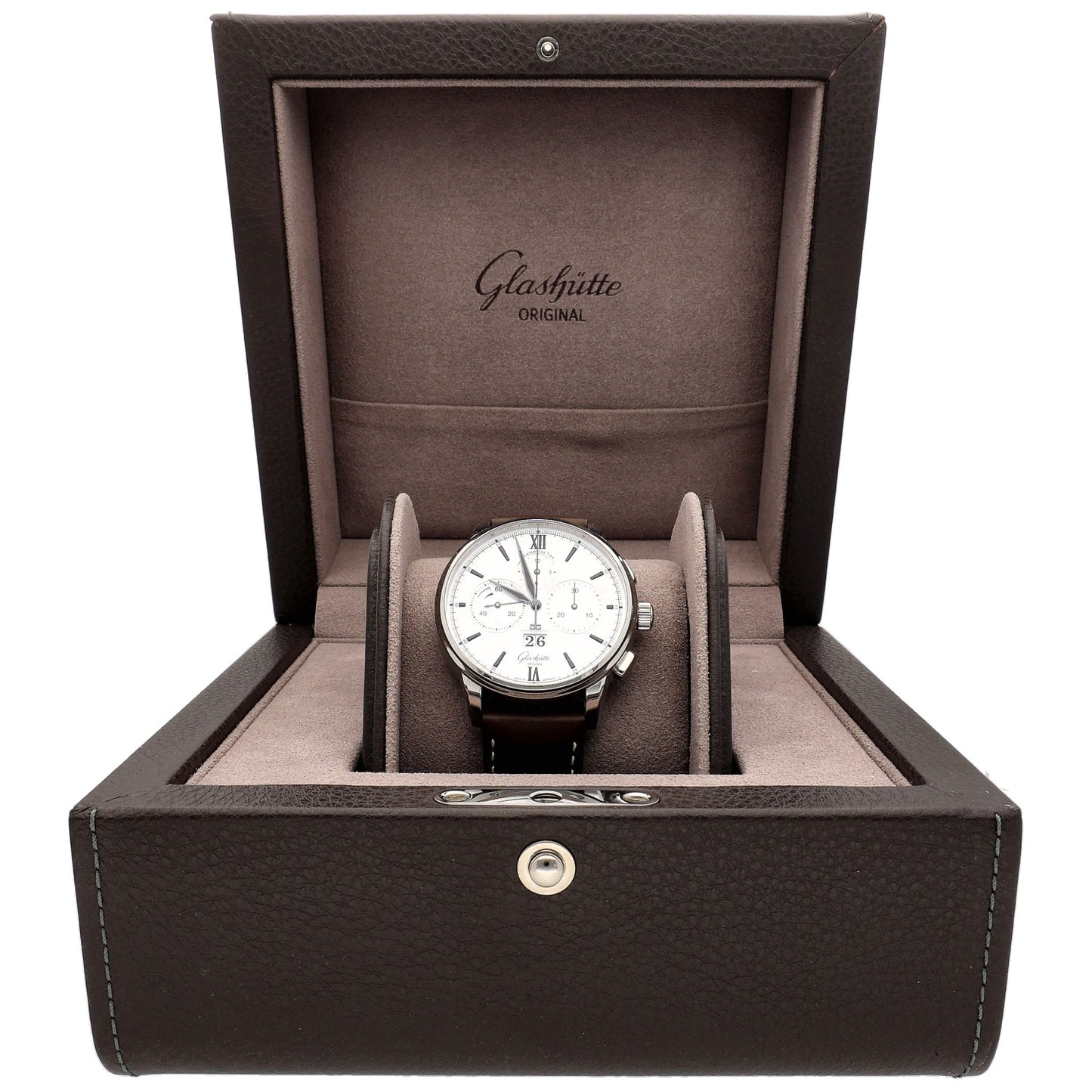 Glashütte Original Senator Chronograph 1.37.01.05.02.35 42mm Stainless Steel Watch
