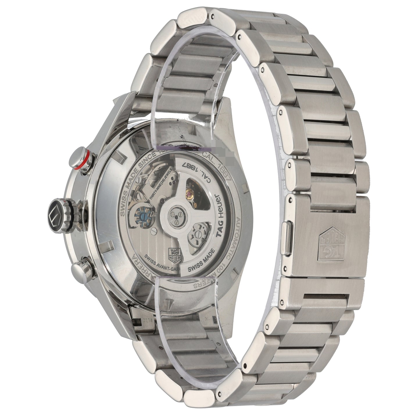 Tag Heuer Carrera CAR2A10-2 43mm Stainless Steel Watch