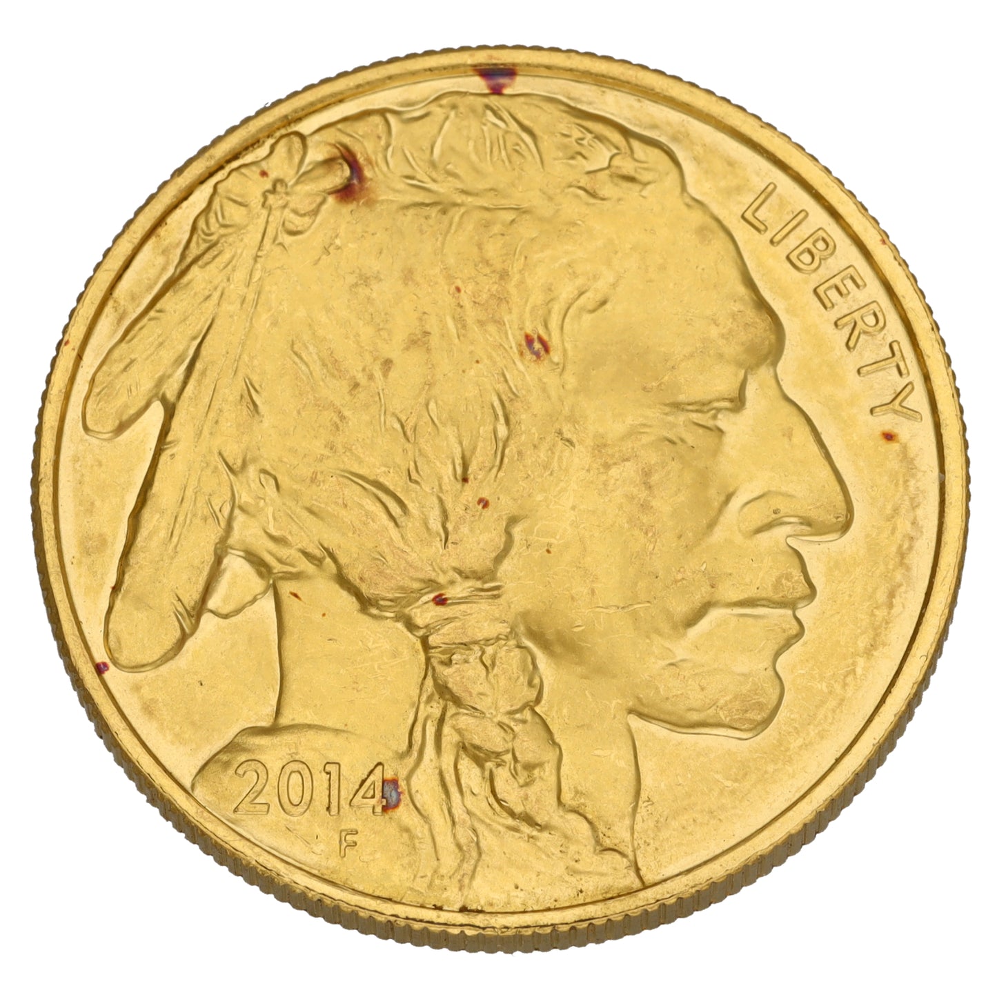 24ct Gold USA Buffalo 1 OZ Coin 2014