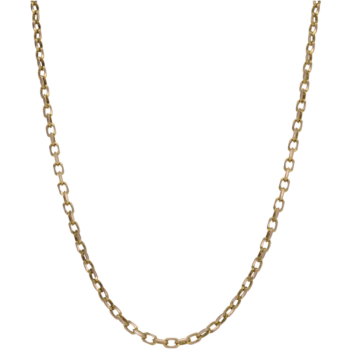 9ct Gold Belcher Chain 20"