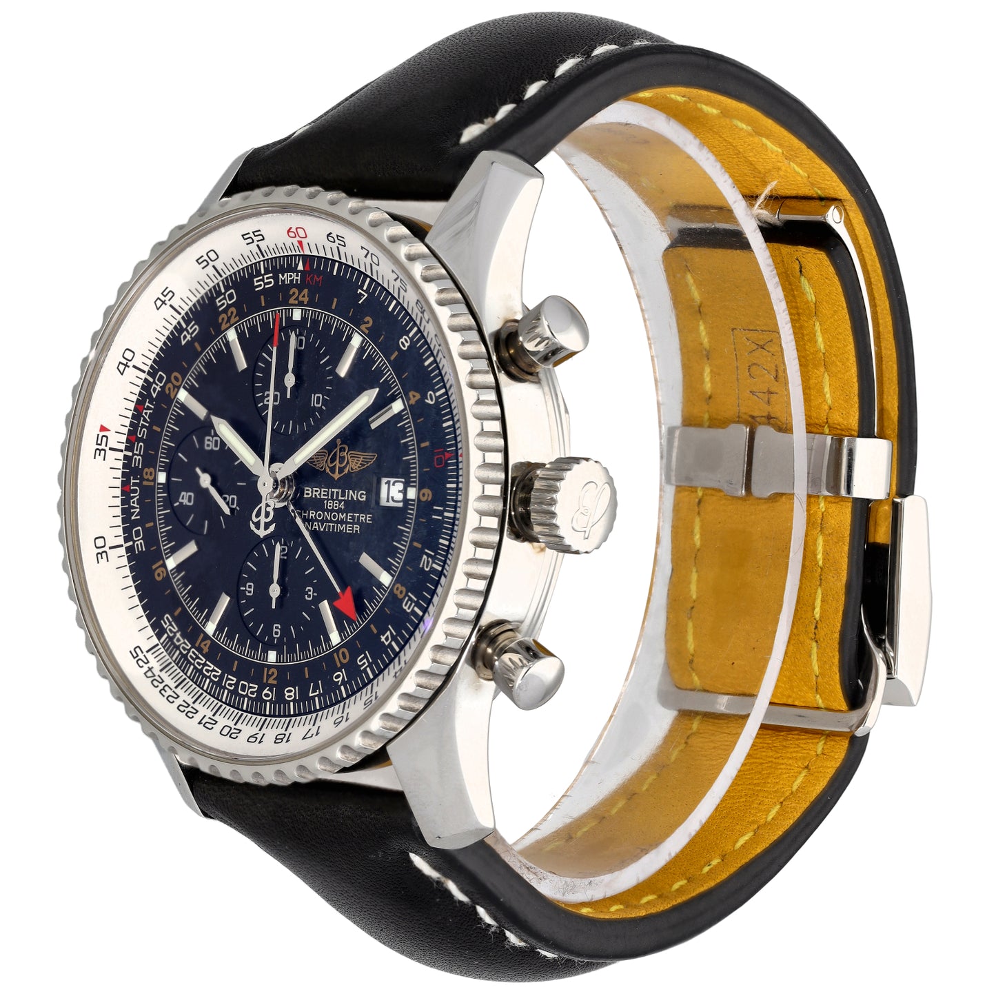 Breitling Navitimer World A24322 46mm Stainless Steel Watch