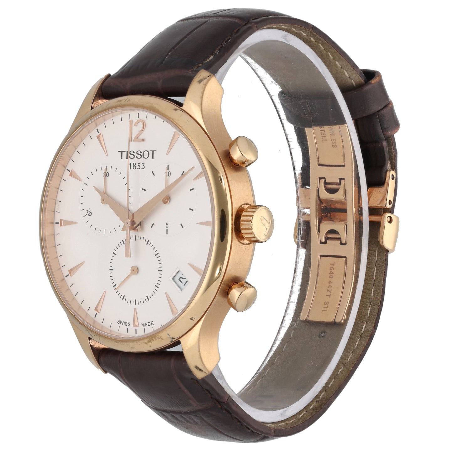 Tissot Tradition Chronograph T063617 A 42mm Bi-Colour Watch