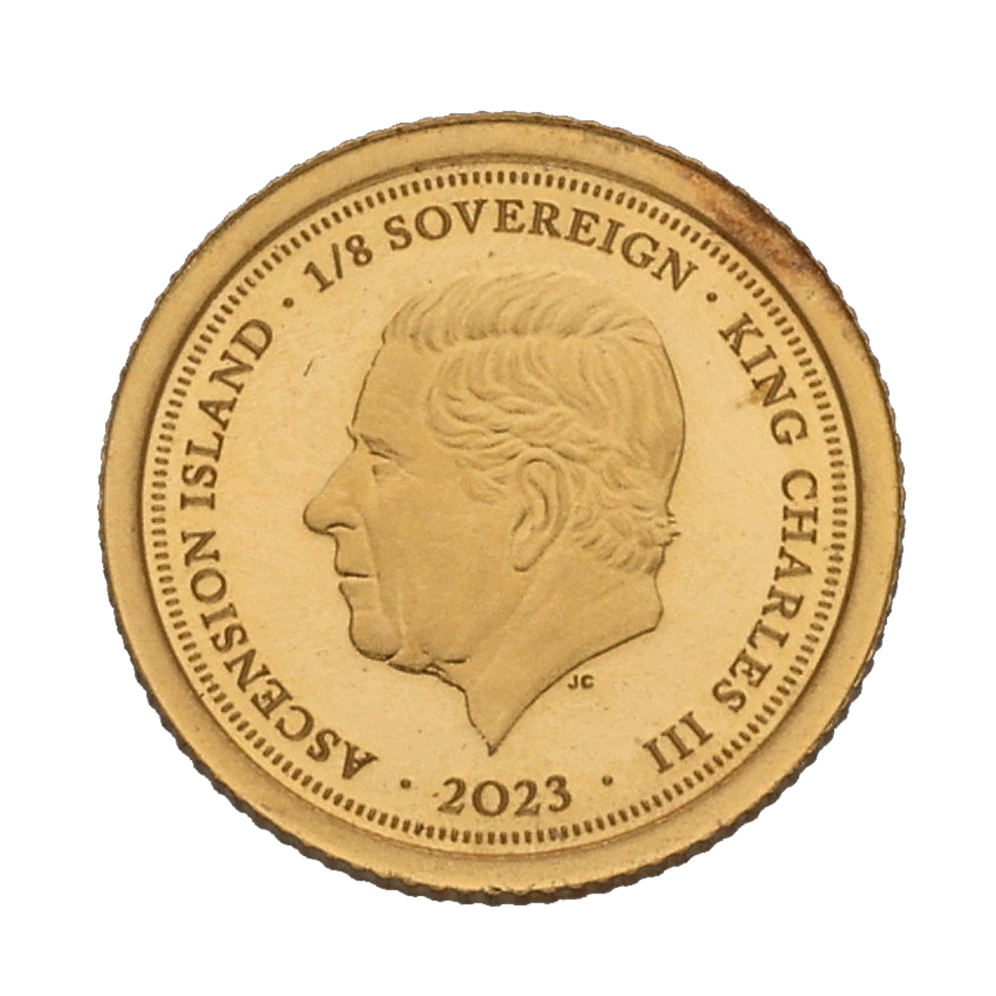 22ct Gold King Charles III Coronation Eighth Sovereign Coin 2023